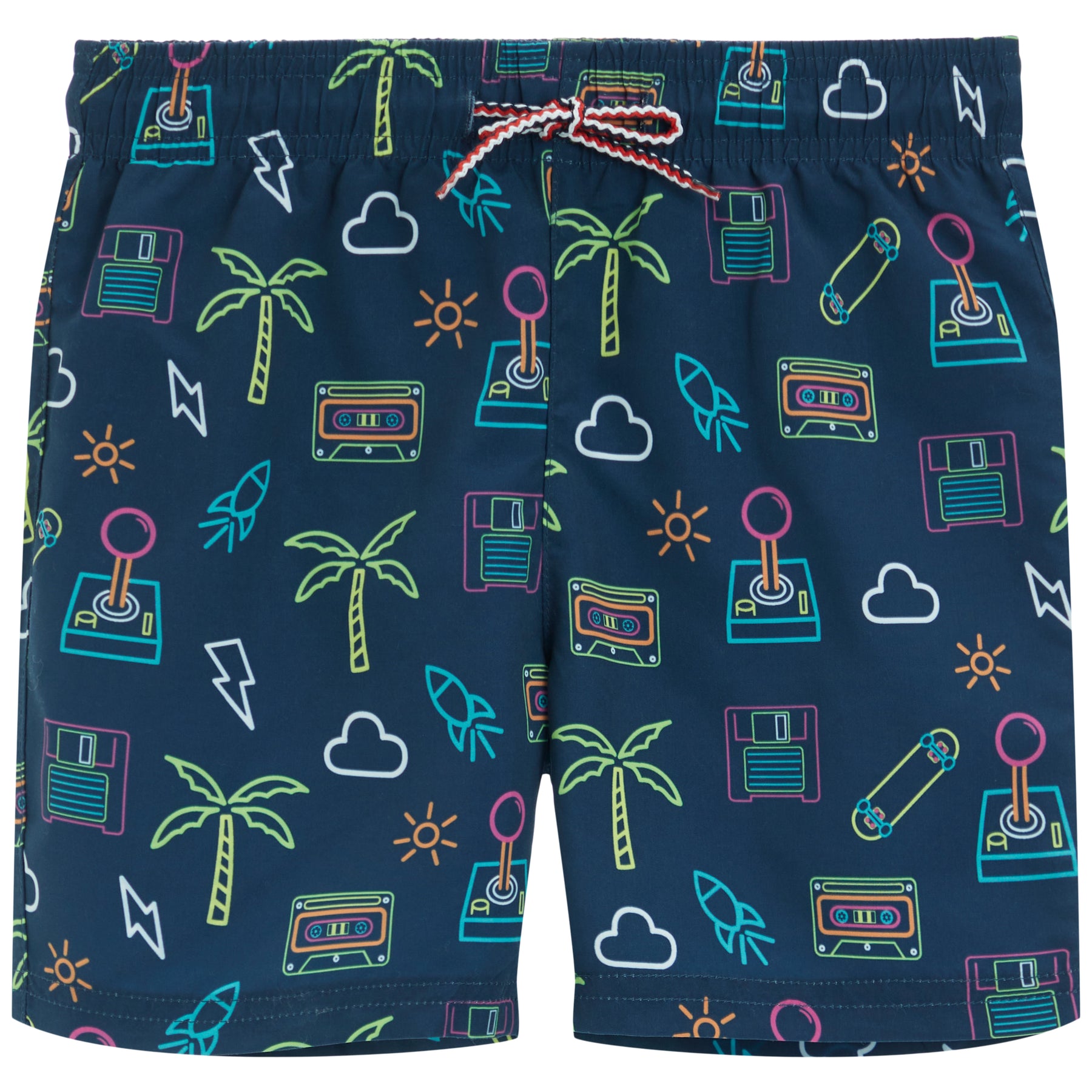 Mid Length Gametime Swim Trunk