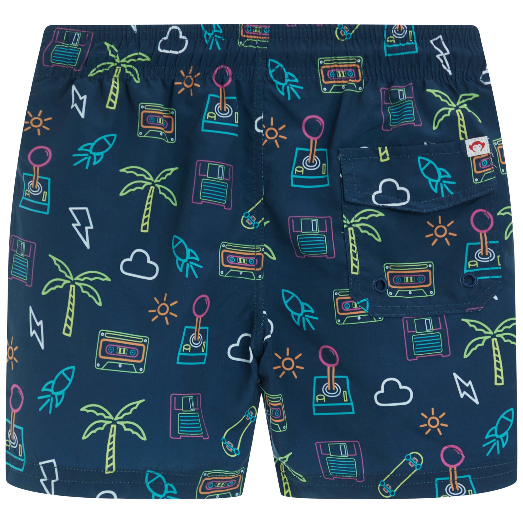Mid Length Game Time Swim Trunk