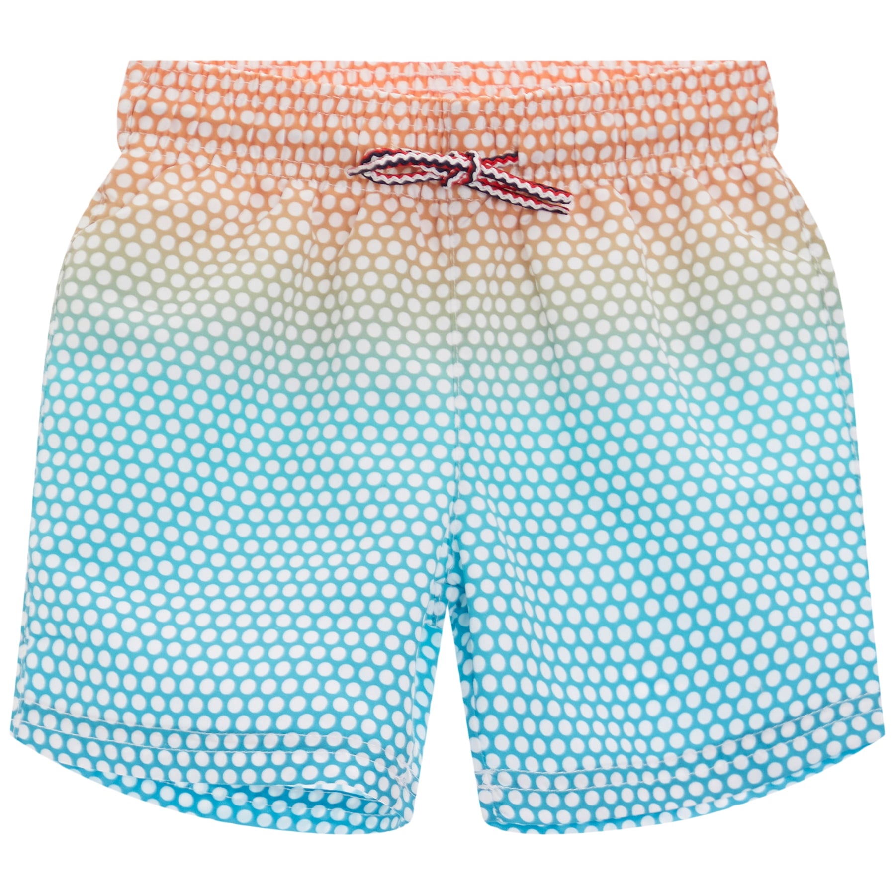 Mid Length Dots Swim Trunk