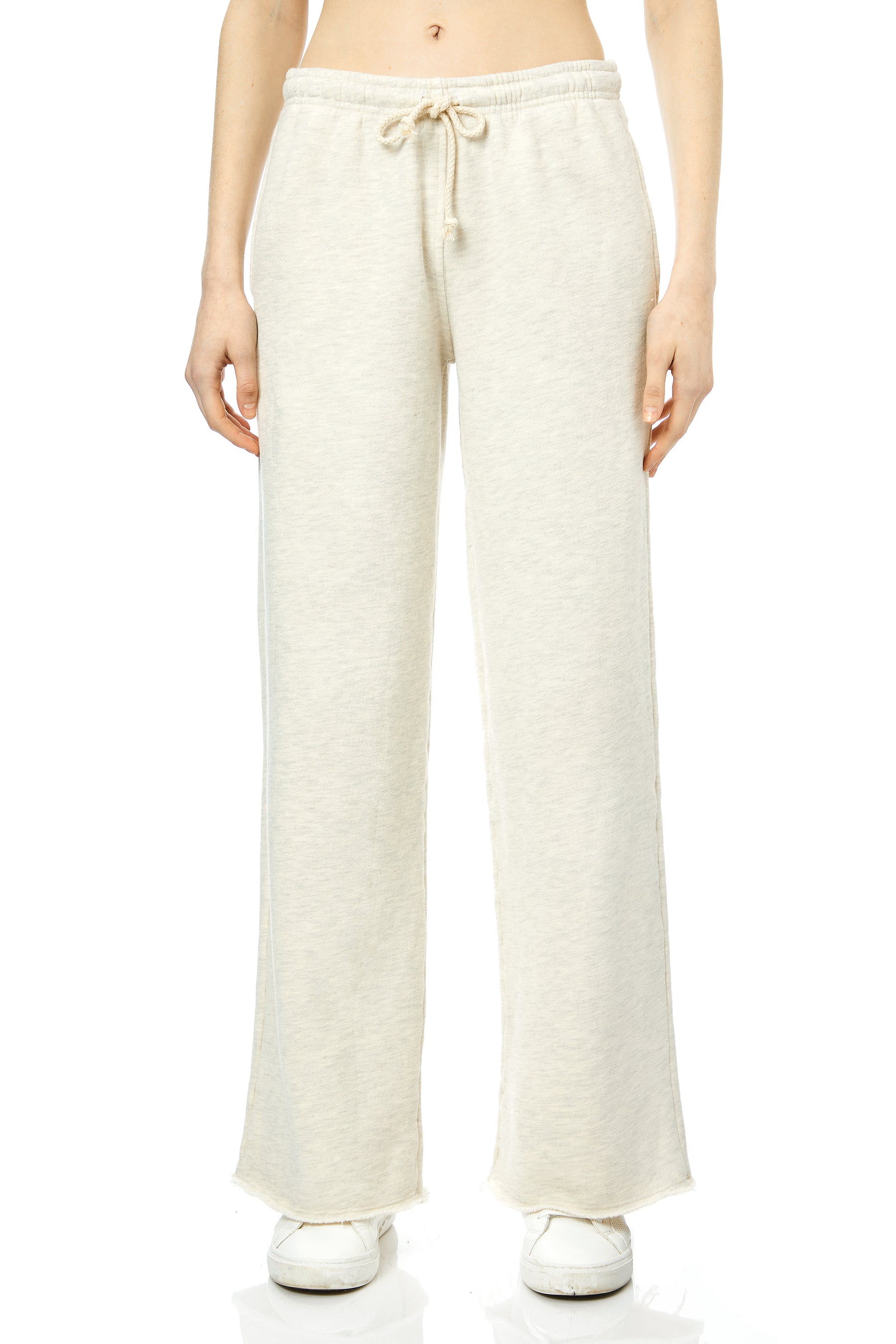 The Hailey Wide Leg Fleece Pant