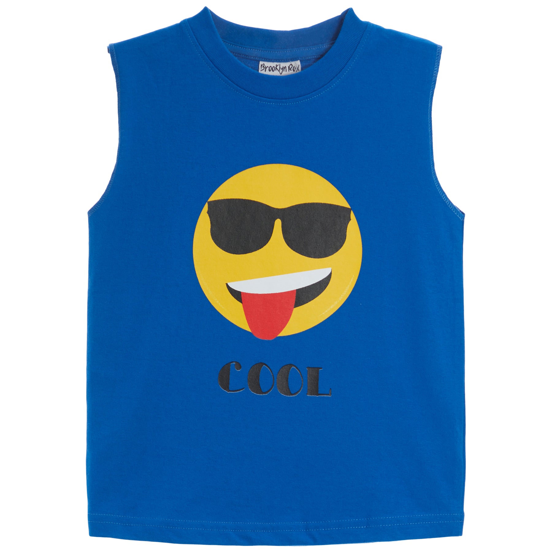 Muscle Tee Cool Smiley