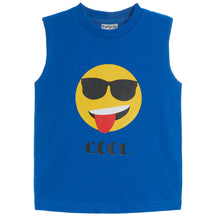 Muscle Tee Cool Smiley