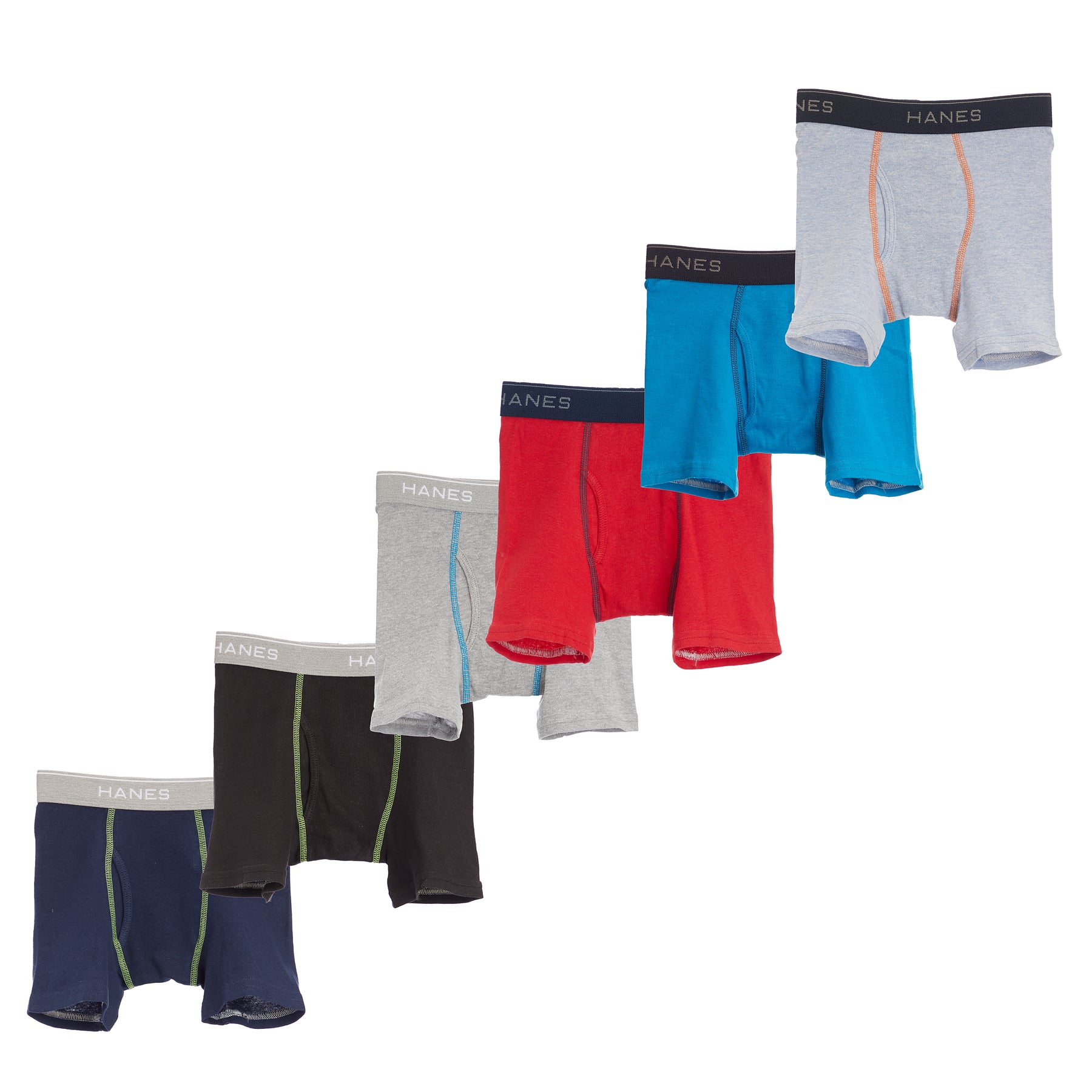 Boy`s 7pk Boxer Briefs