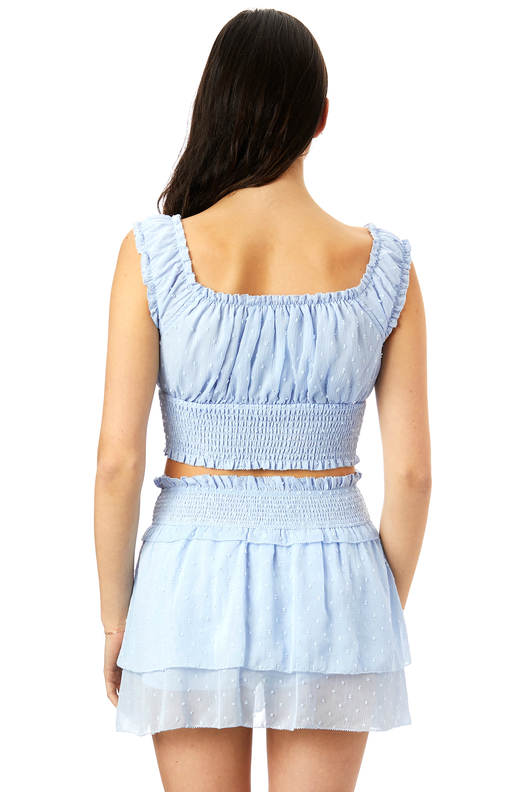 Bailee Swiss Dot Top