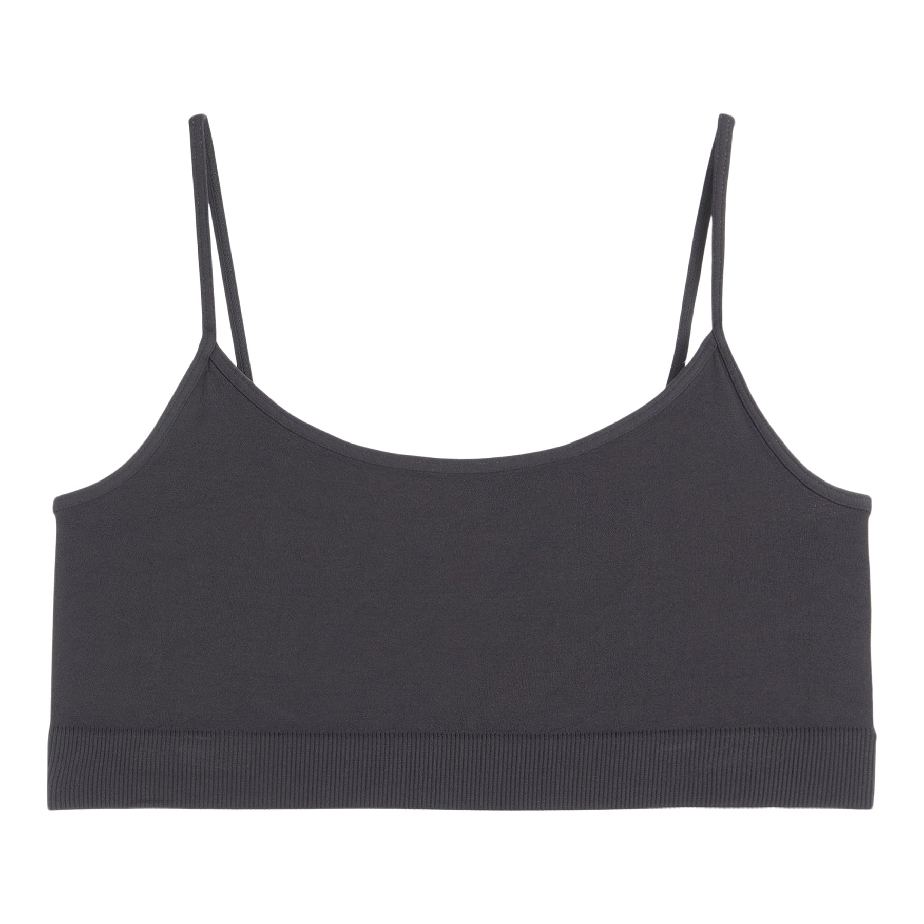 Solid Bandeau Bra Top