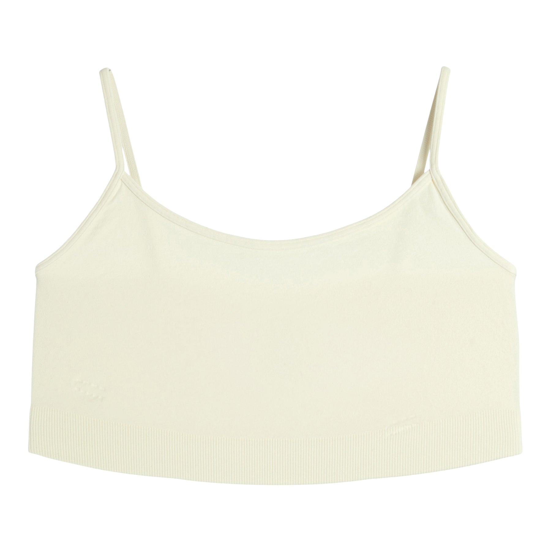 Solid Bandeau Bra Top