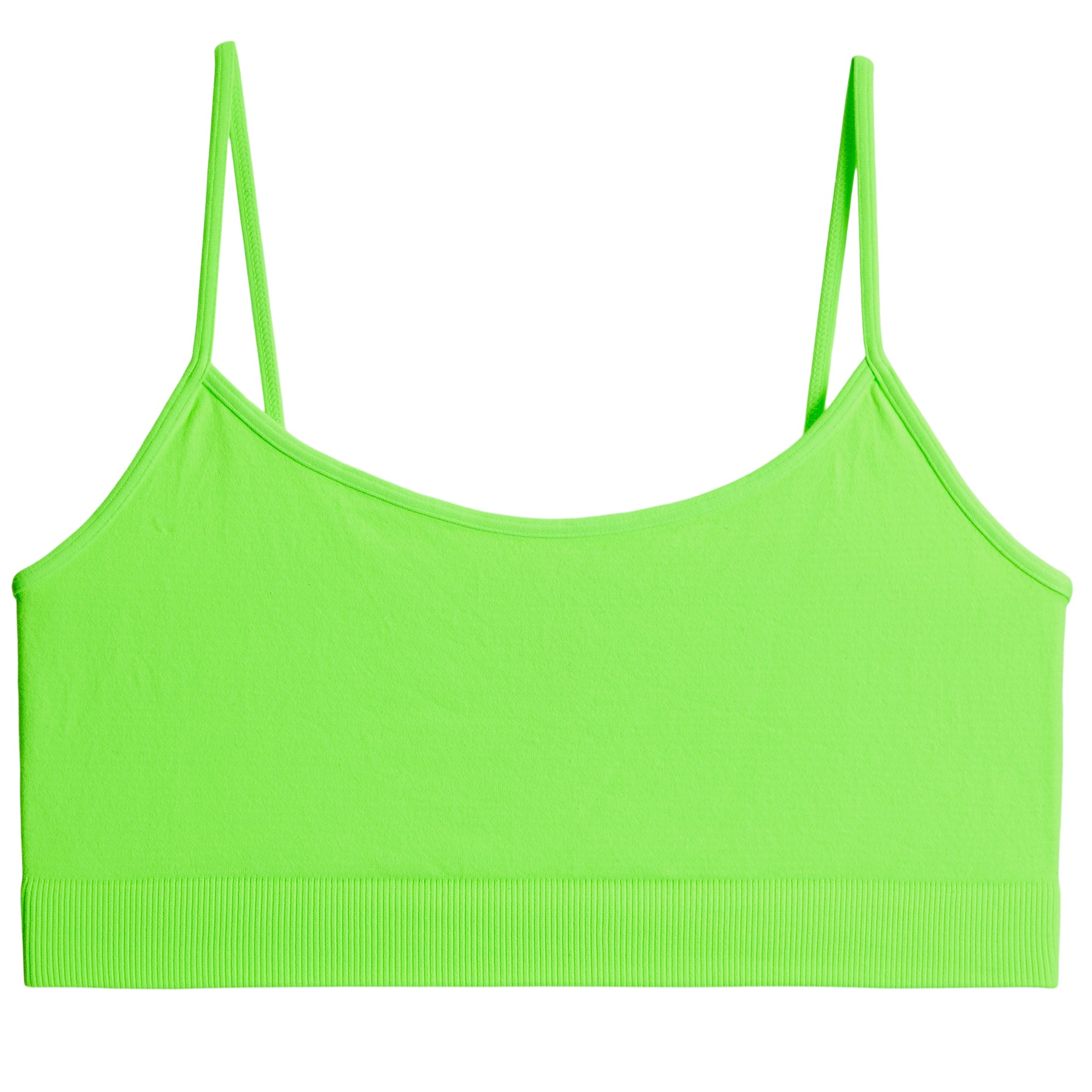 Solid Bandeau Bra Top