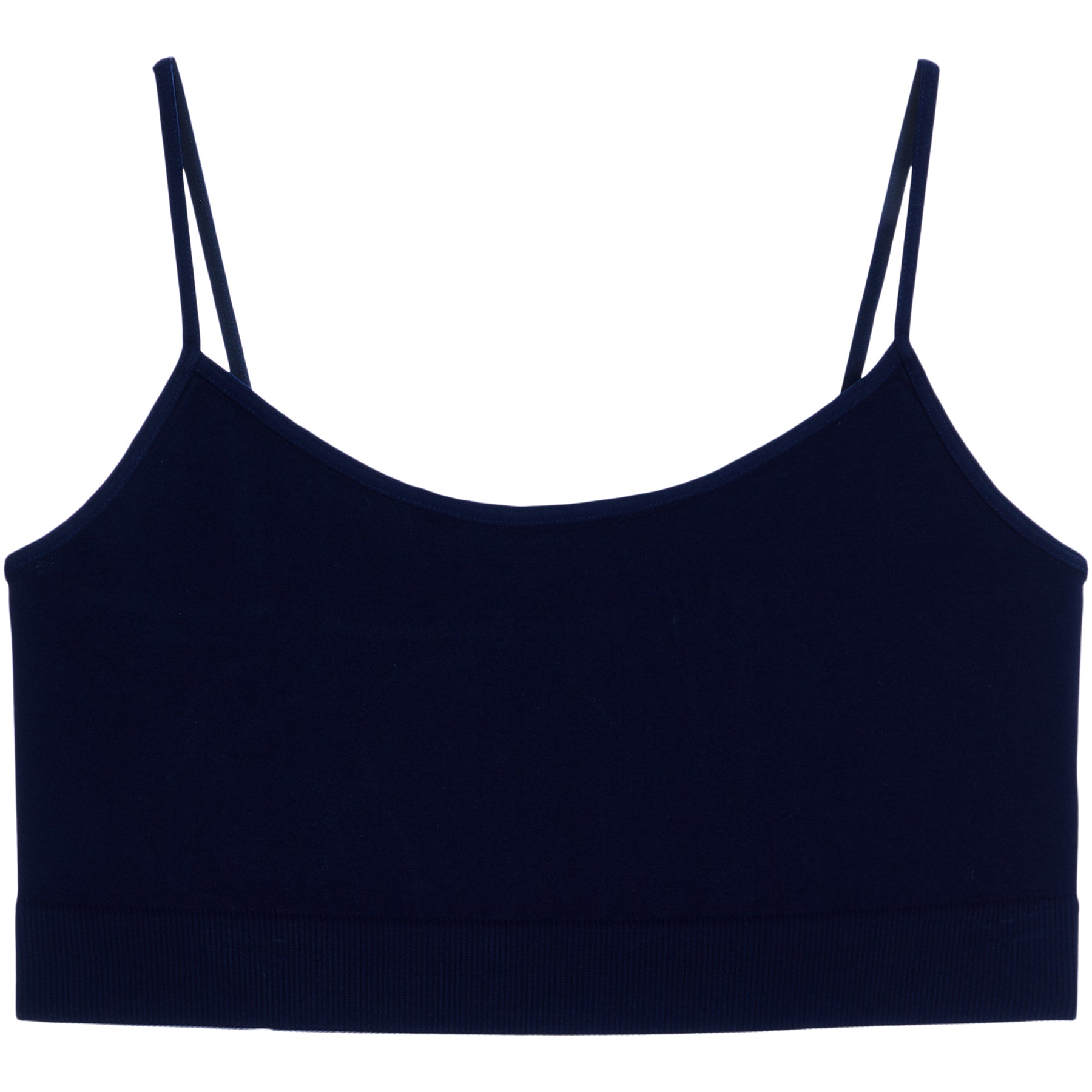 Solid Bandeau Bra Top