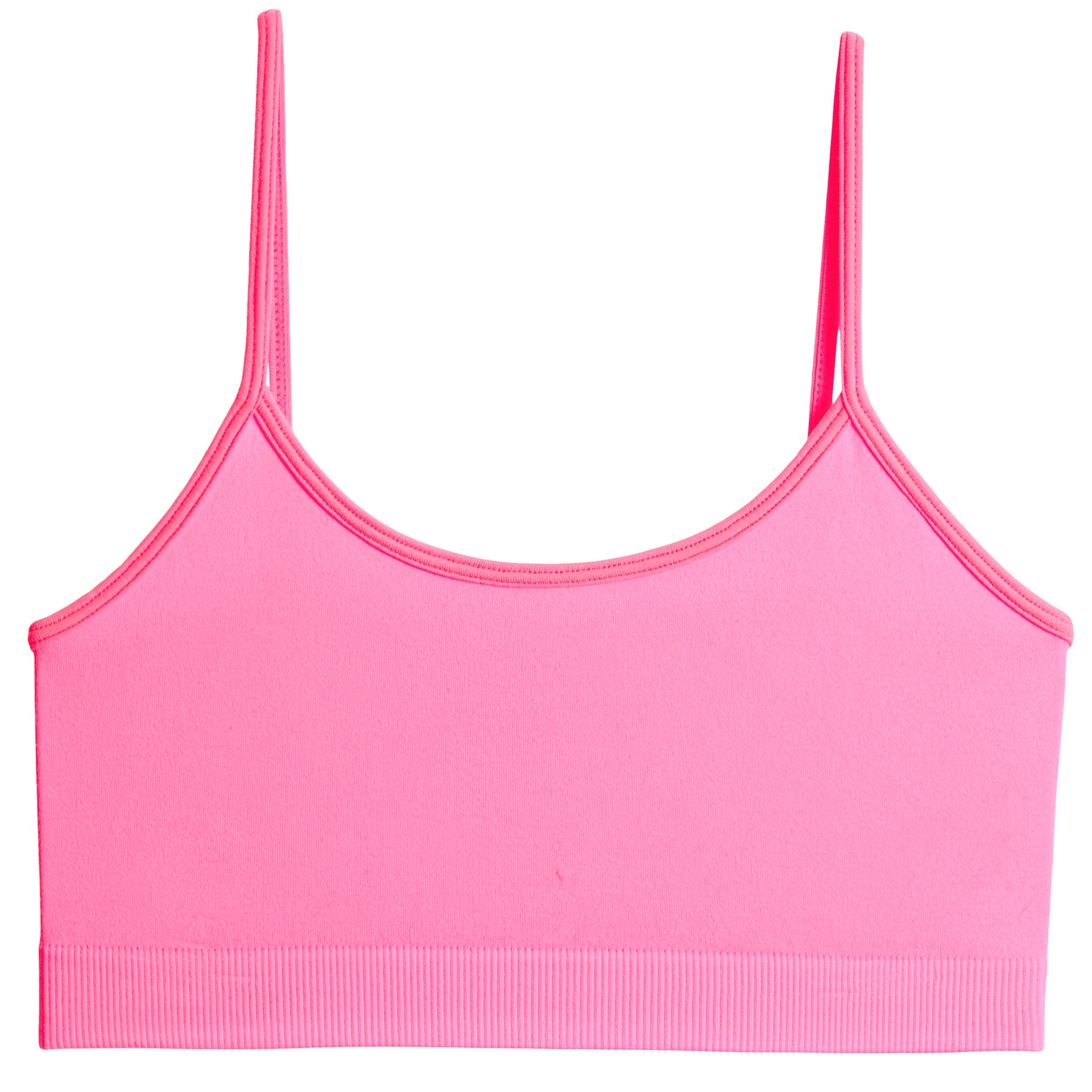 Solid Bandeau Bra Top