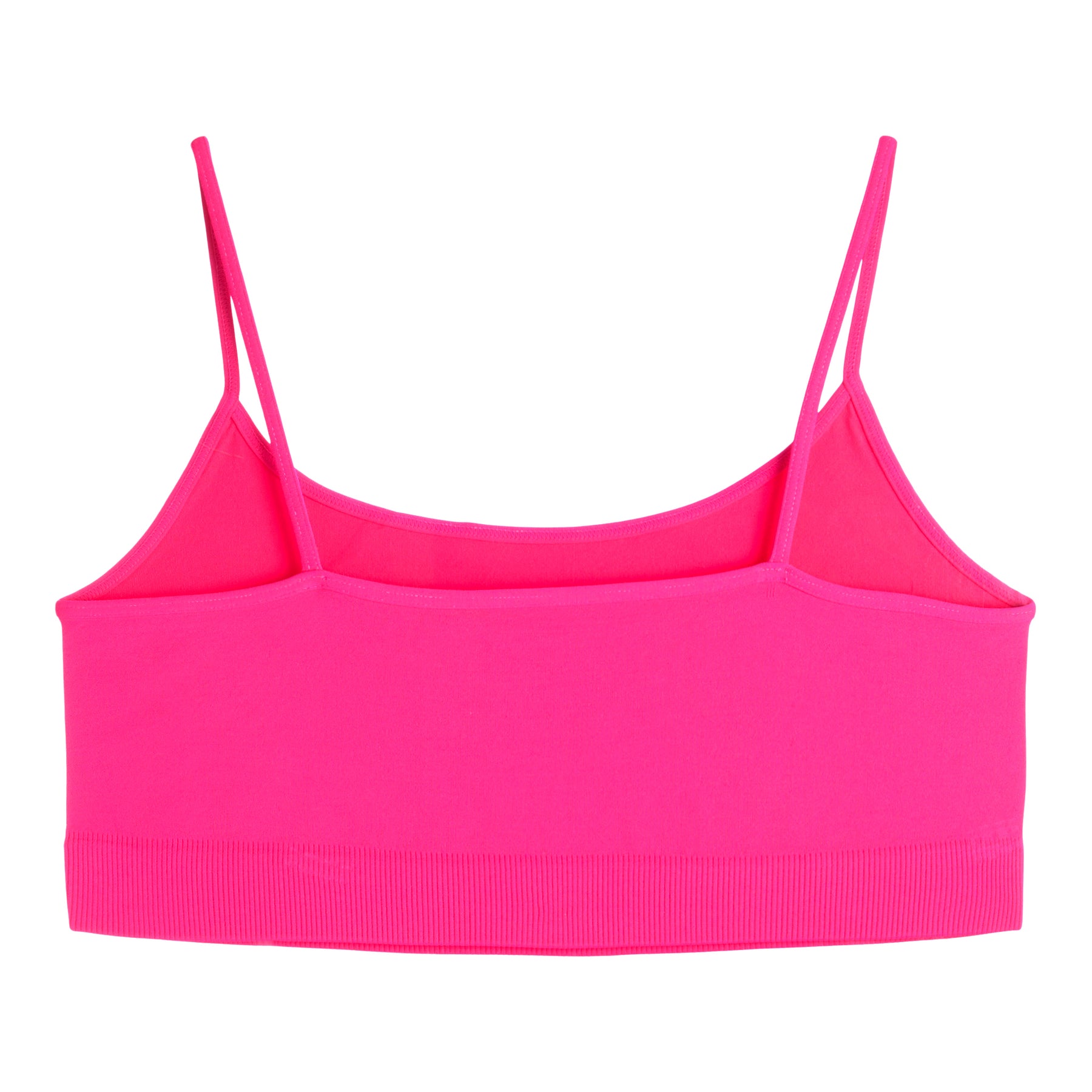 Solid Bandeau Bra Top