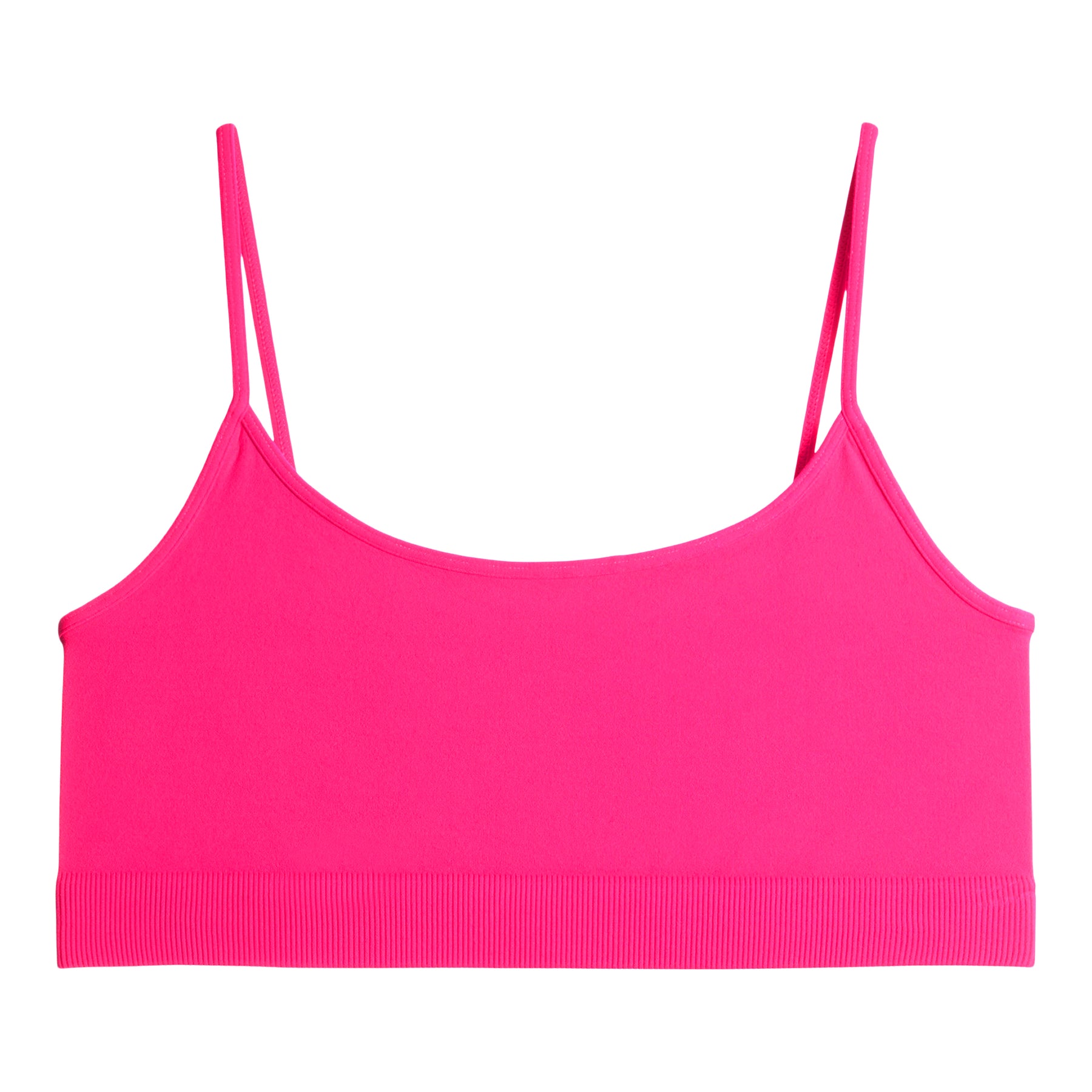 Solid Bandeau Bra Top