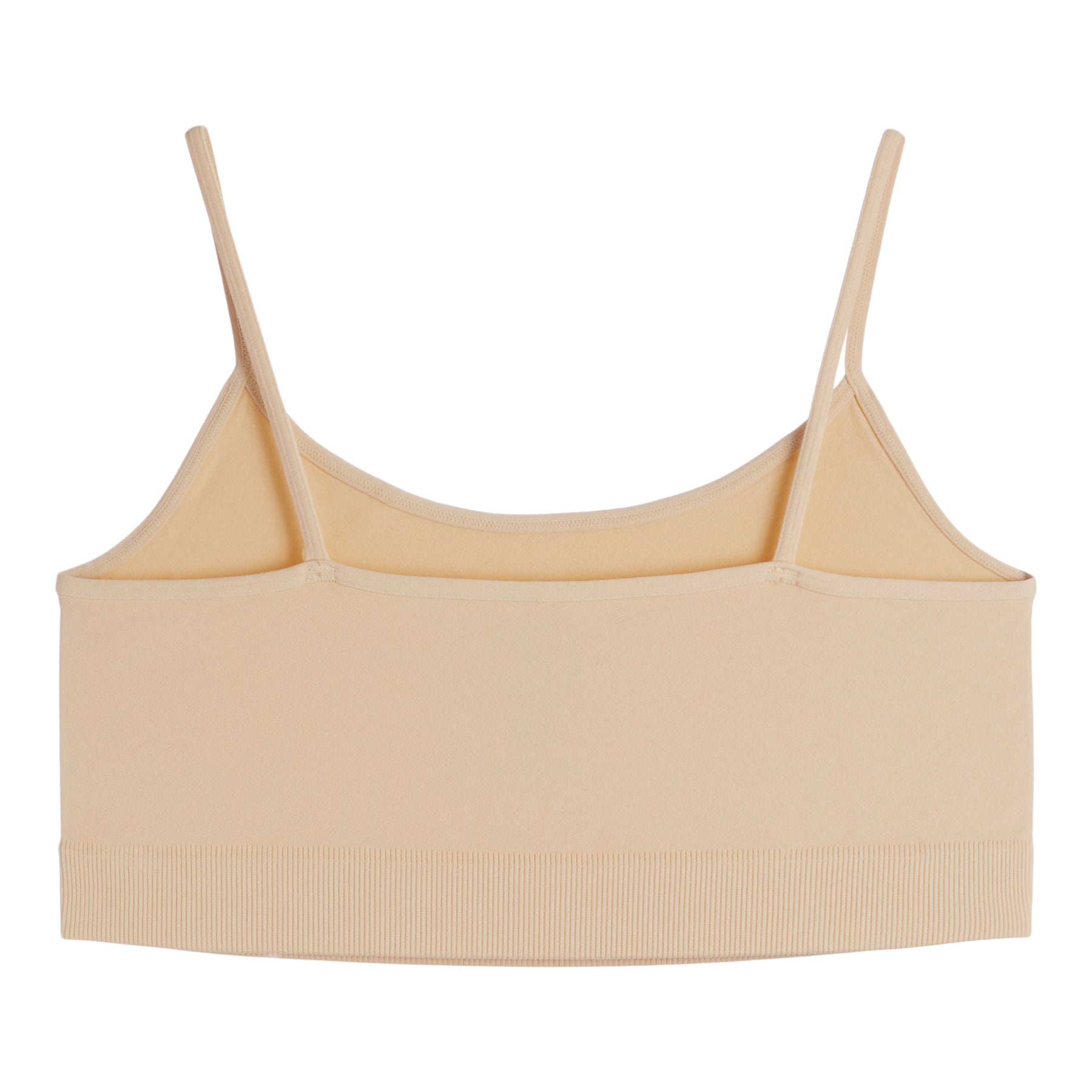 Solid Bandeau Bra Top
