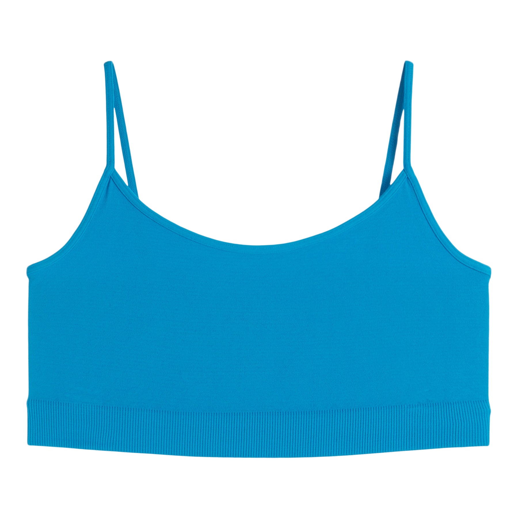 Solid Bandeau Bra Top