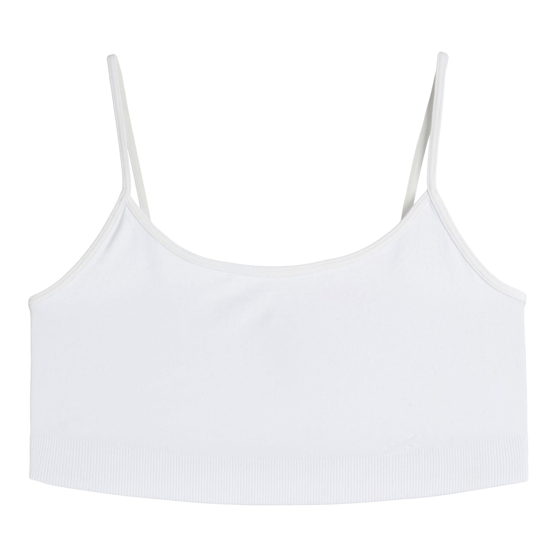 Solid Bandeau Bra Top