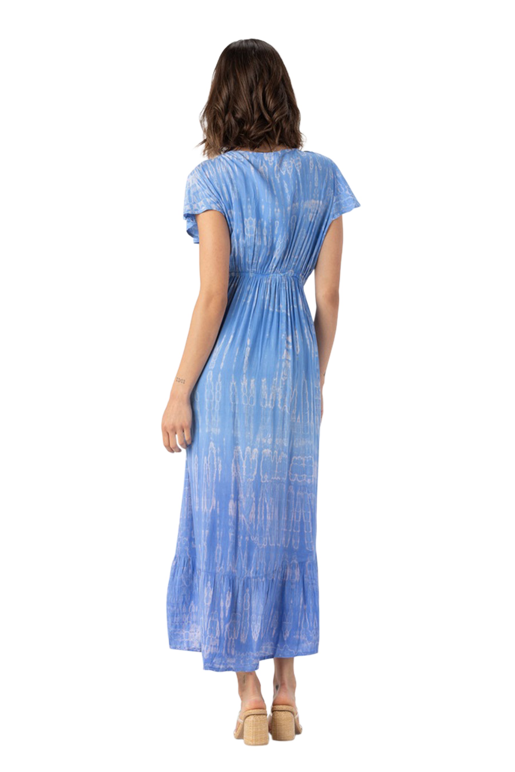 Bellini Rain Blue Maxi Dress