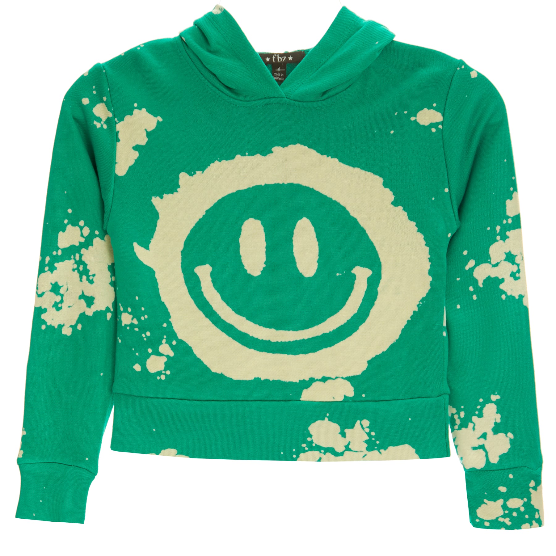 Bleached Smiley Hoody
