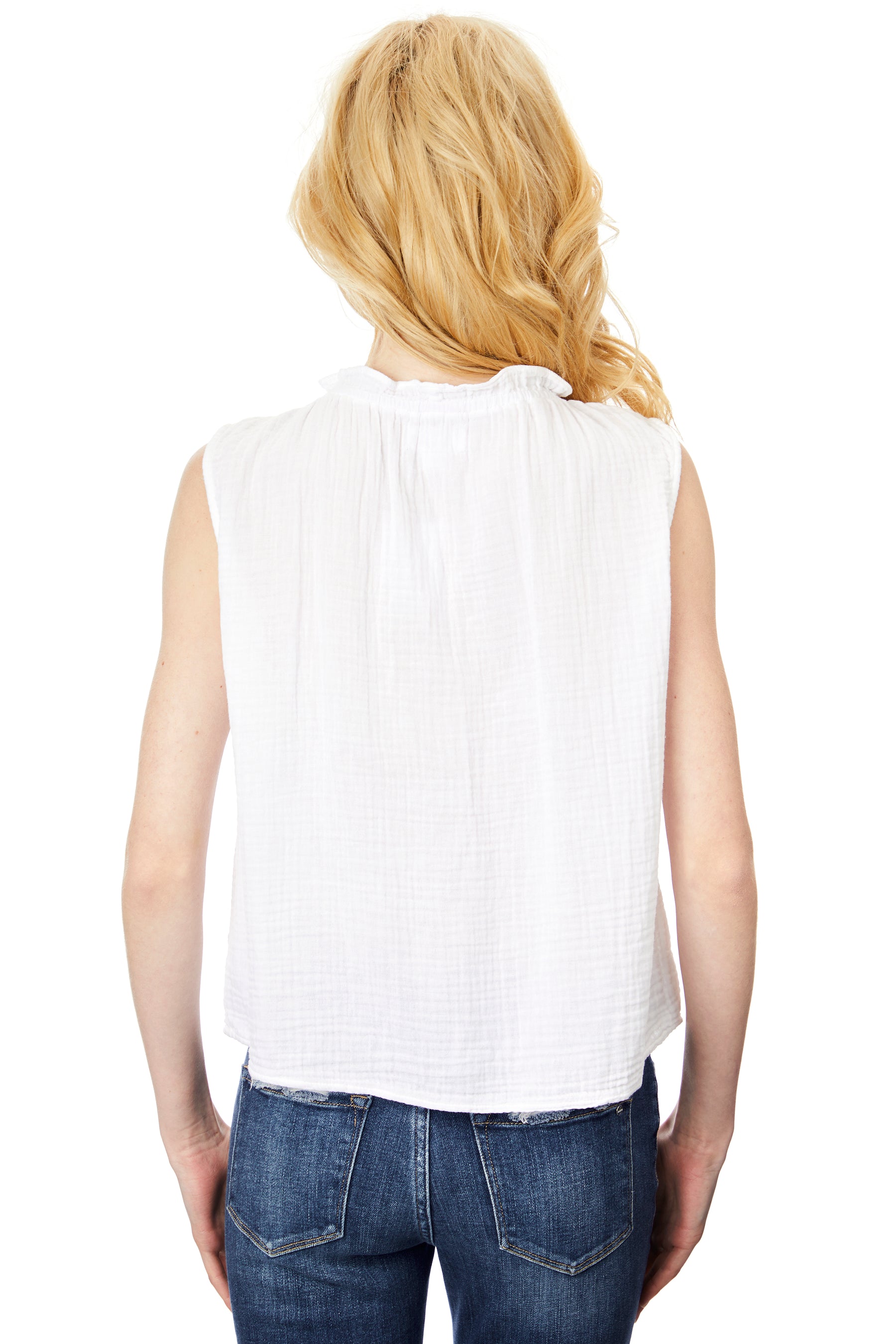 Bianca Cotton Gauze Top