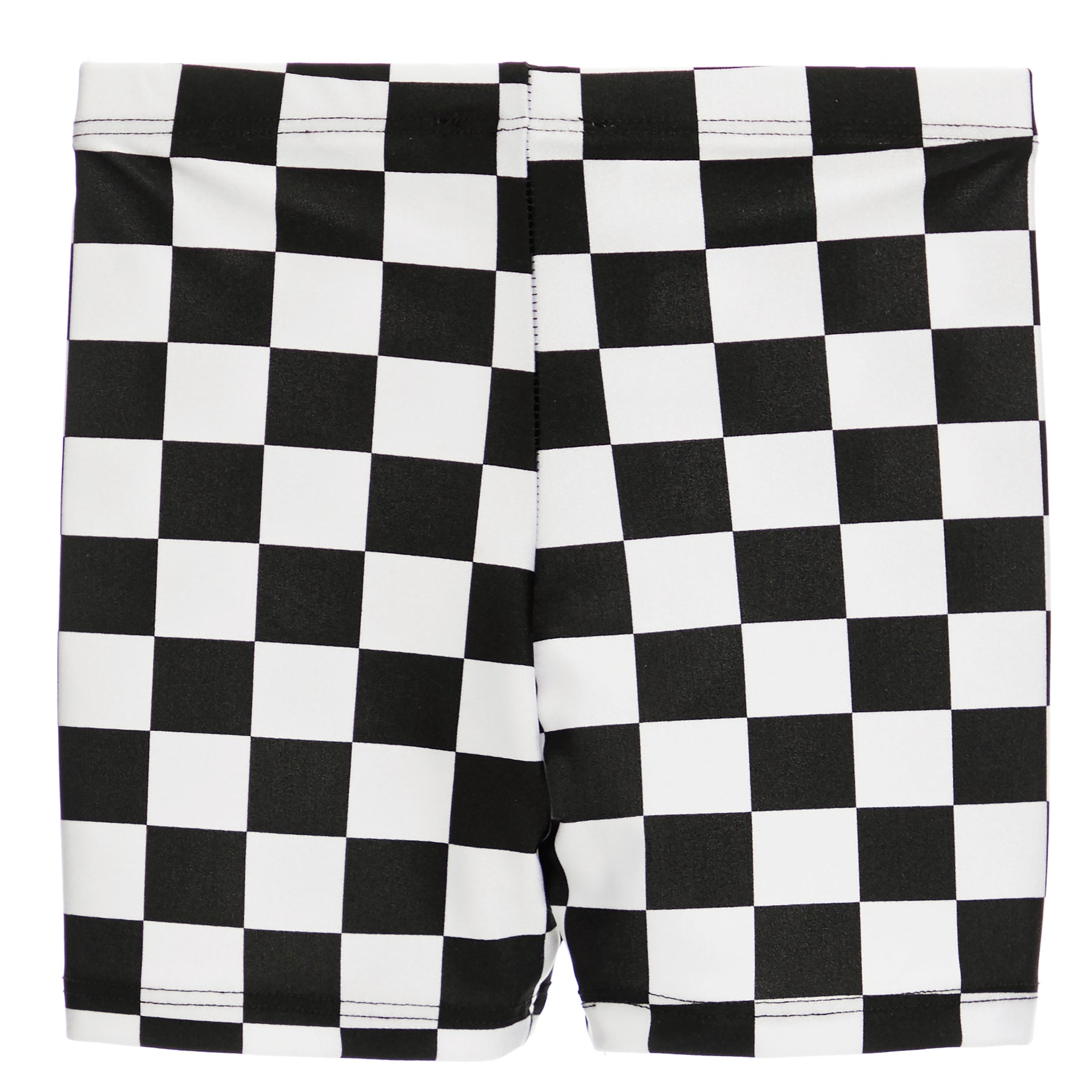 Checker Bike Short
