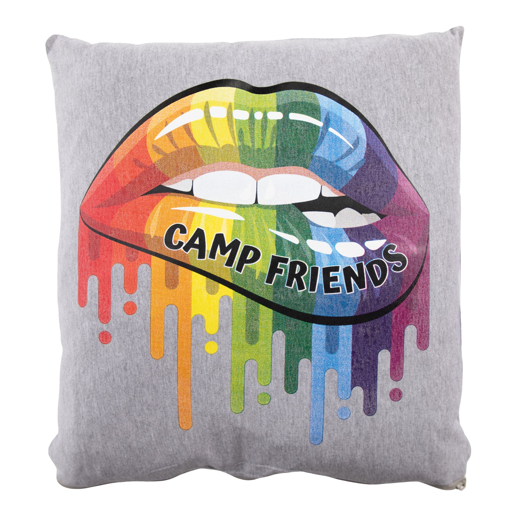 Camp Friends Lips Auto Pillow