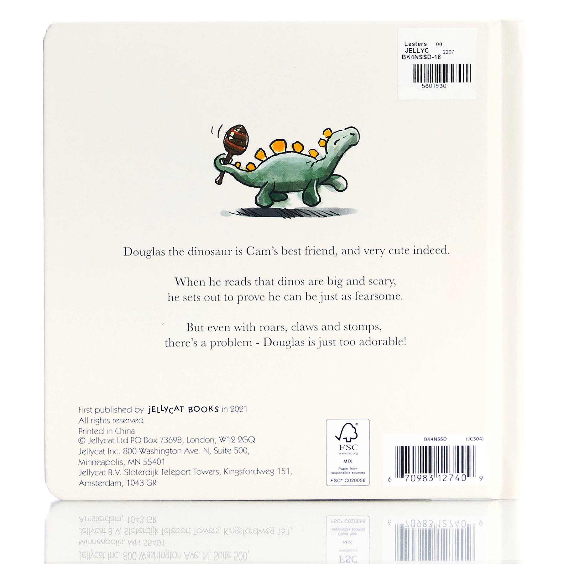 The Not So Scary Dinosaur Book