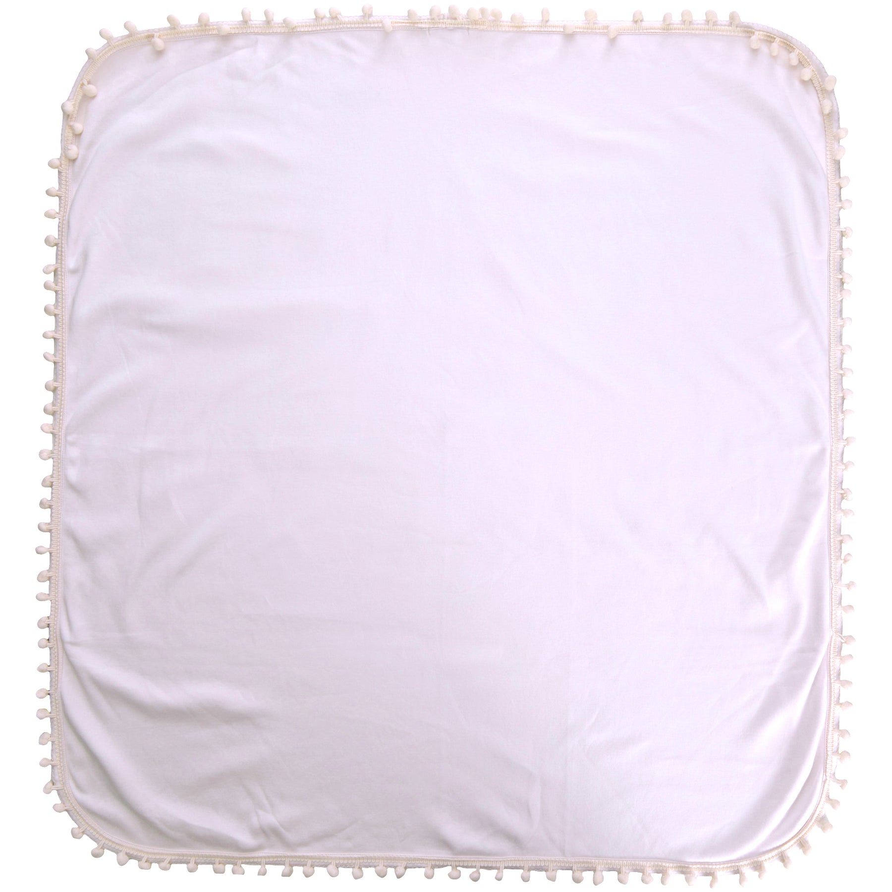 Blanket with Lace Trim