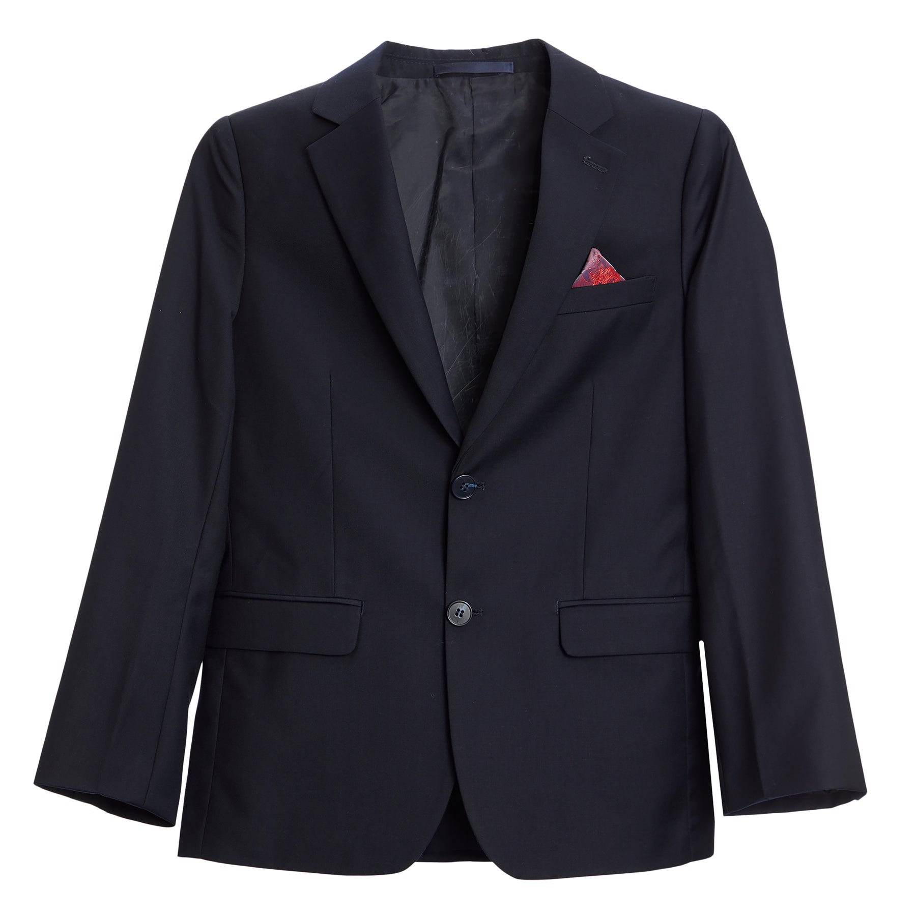 Navy Blazer Sold Button