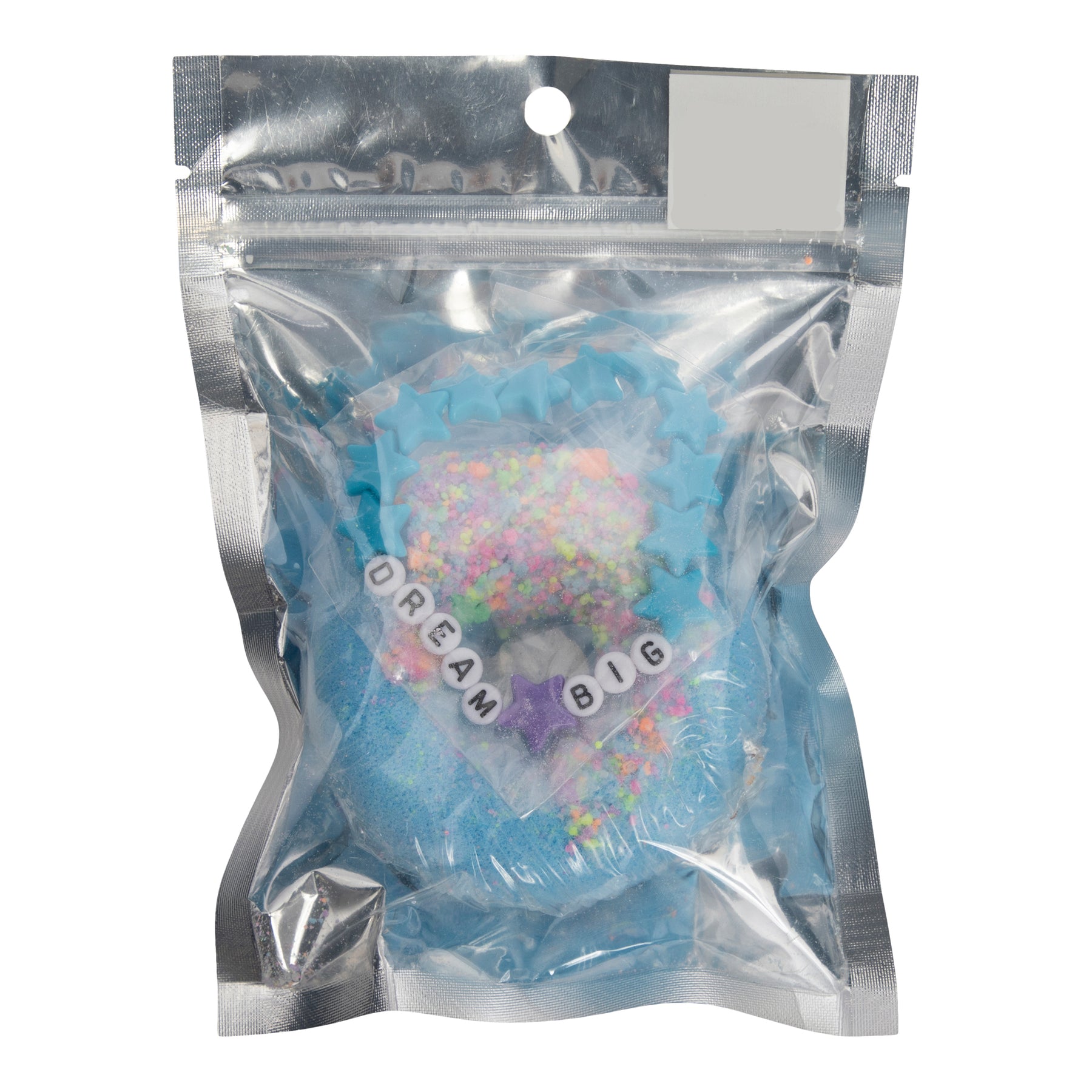 Donut Bath Bomb with Friendship Bracelet