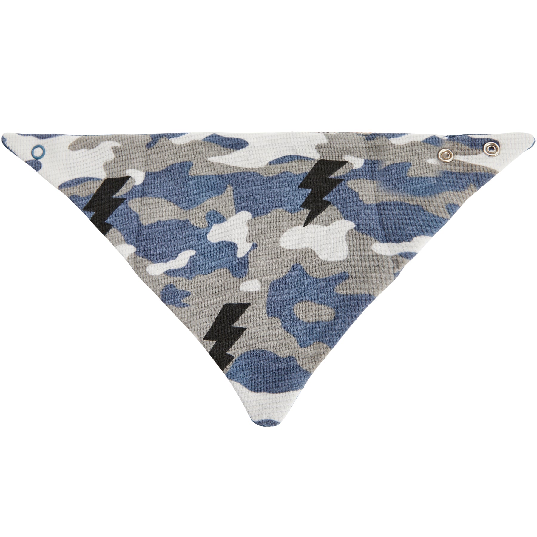 Bandana Bib- Camo Lightning