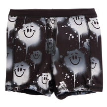Black Smiley Boxer Short