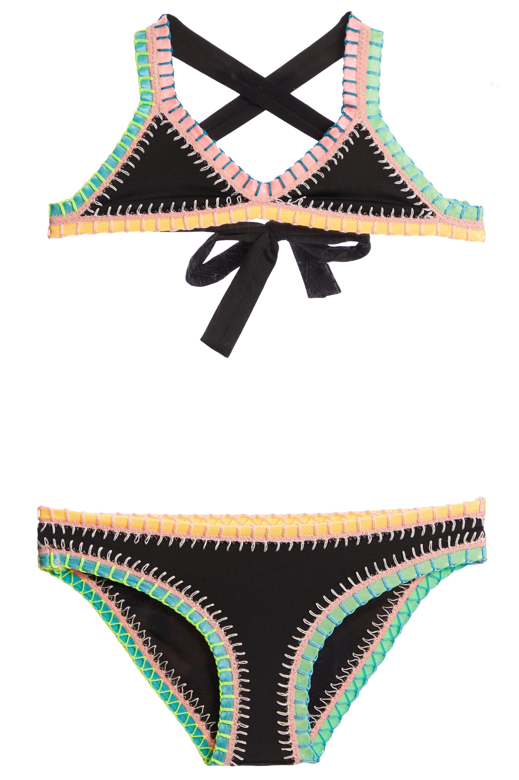 Embroidered Bikini