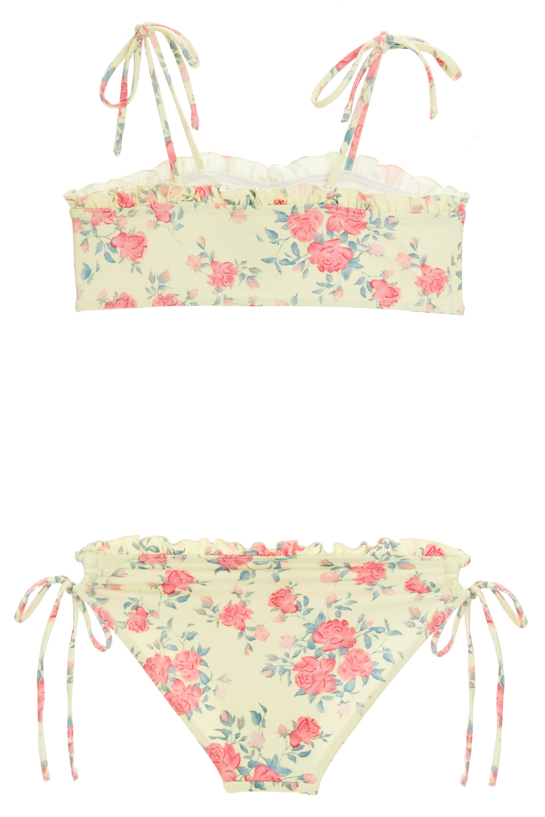 Floral Tie Side Bikini