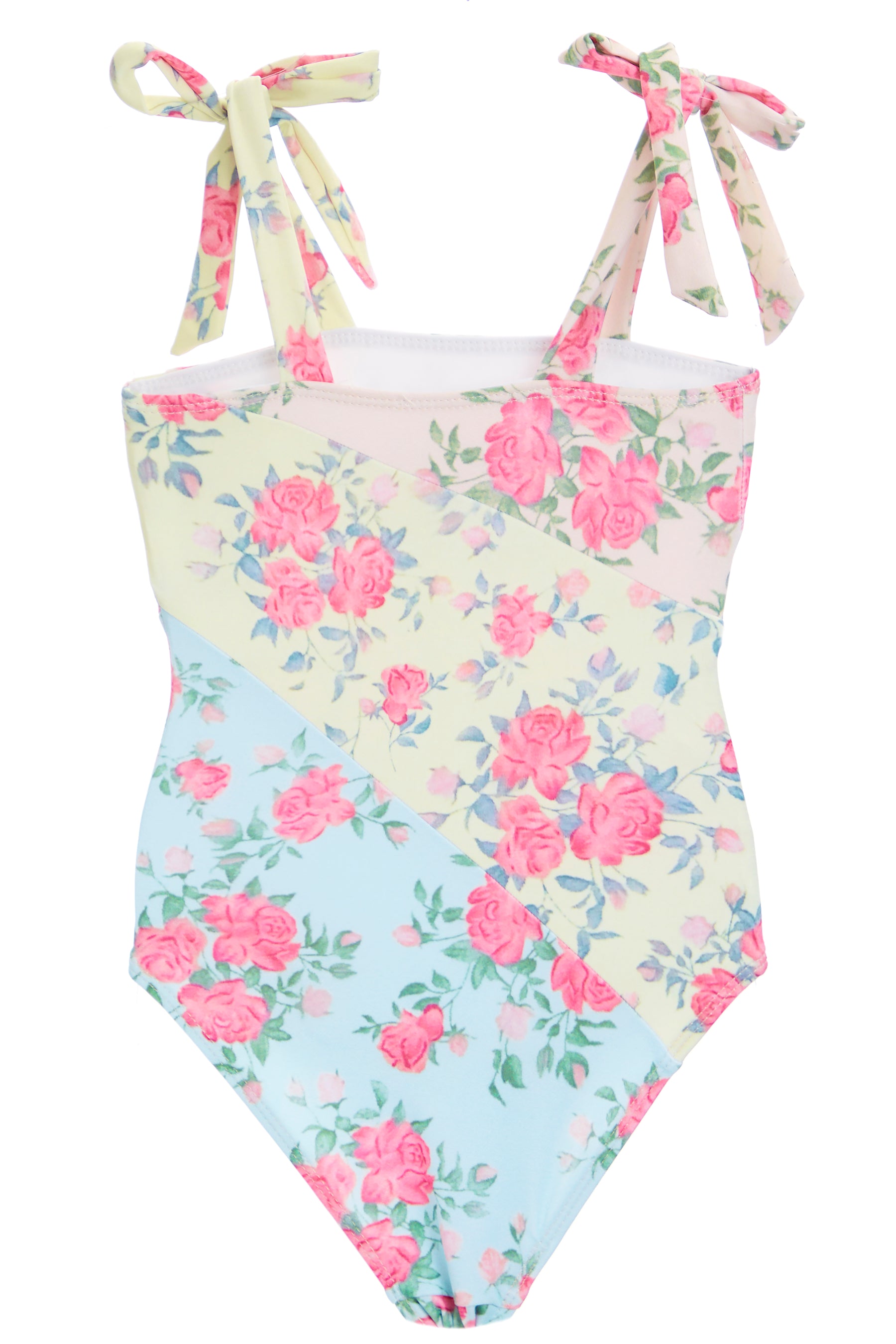 Floral Mixed Print 1 Piece