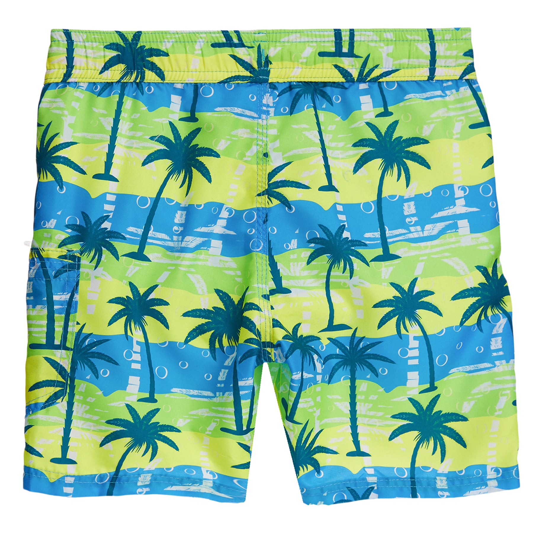 Bayview Multi Palm Wave Swim Trunk