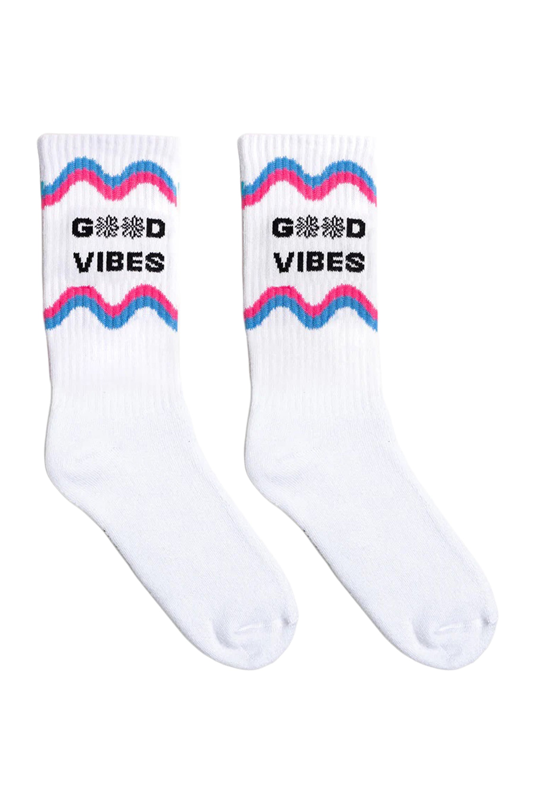 Good Vibes Crew Sock