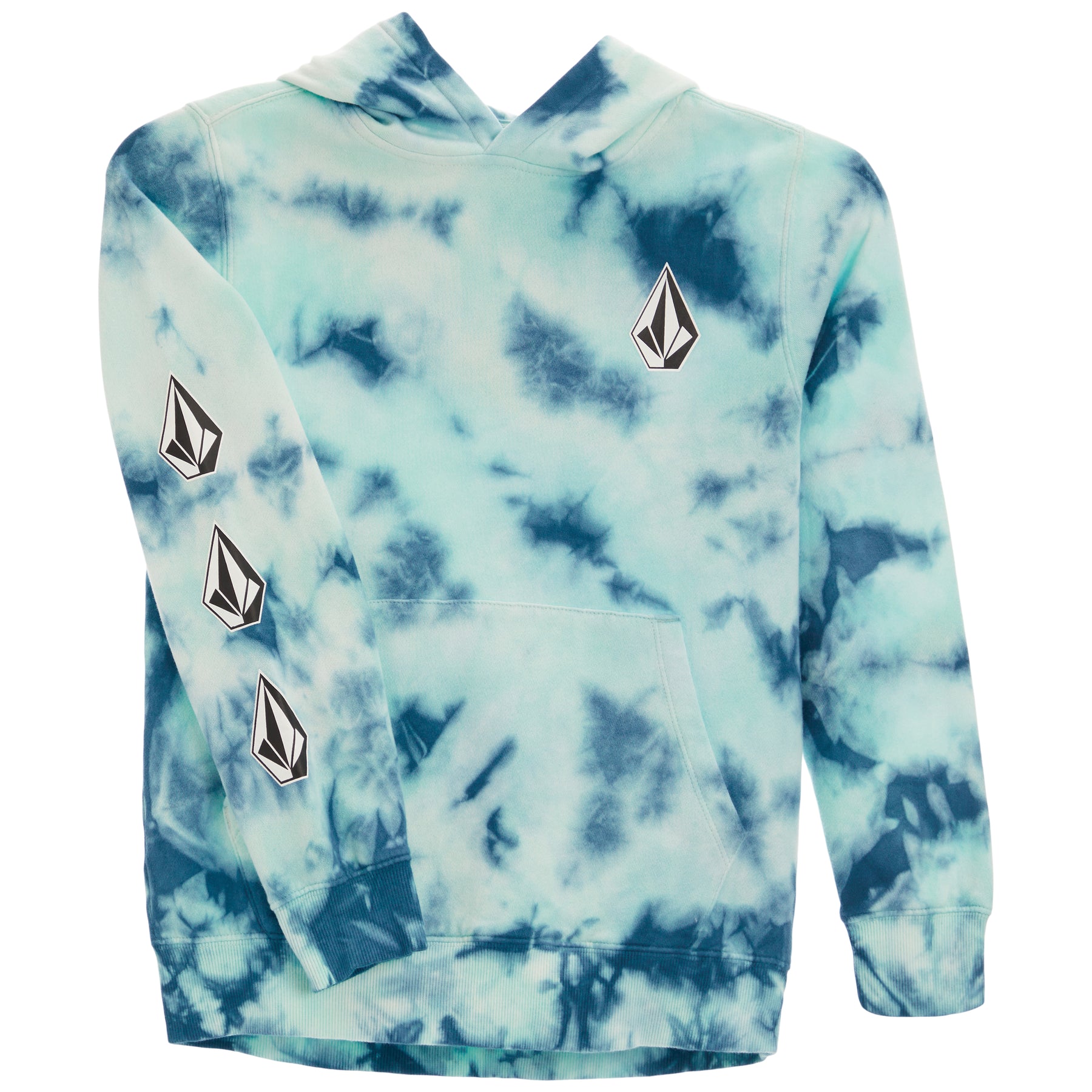 Iconic Stone Tie Dye Pullover