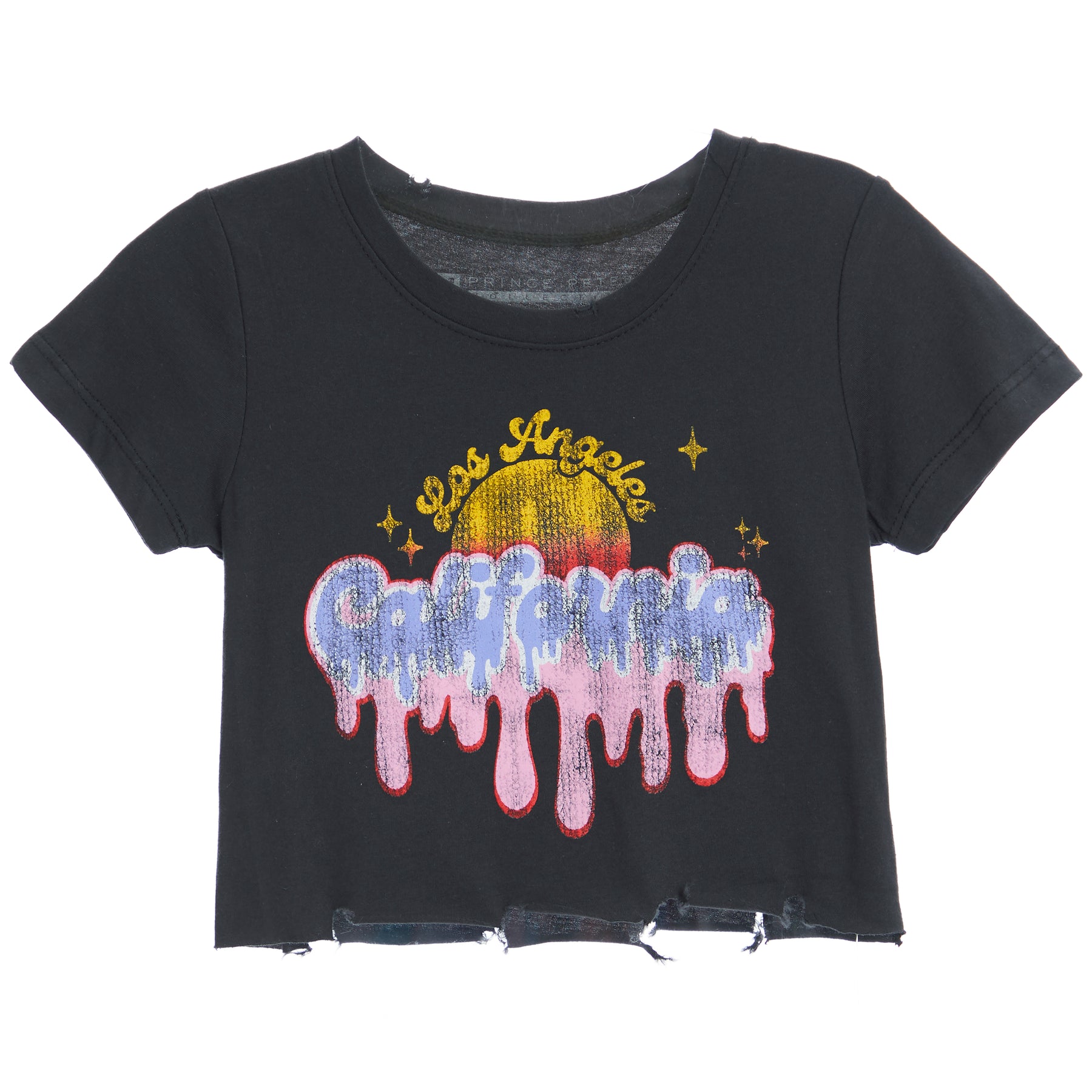 California Painted Crop Tee