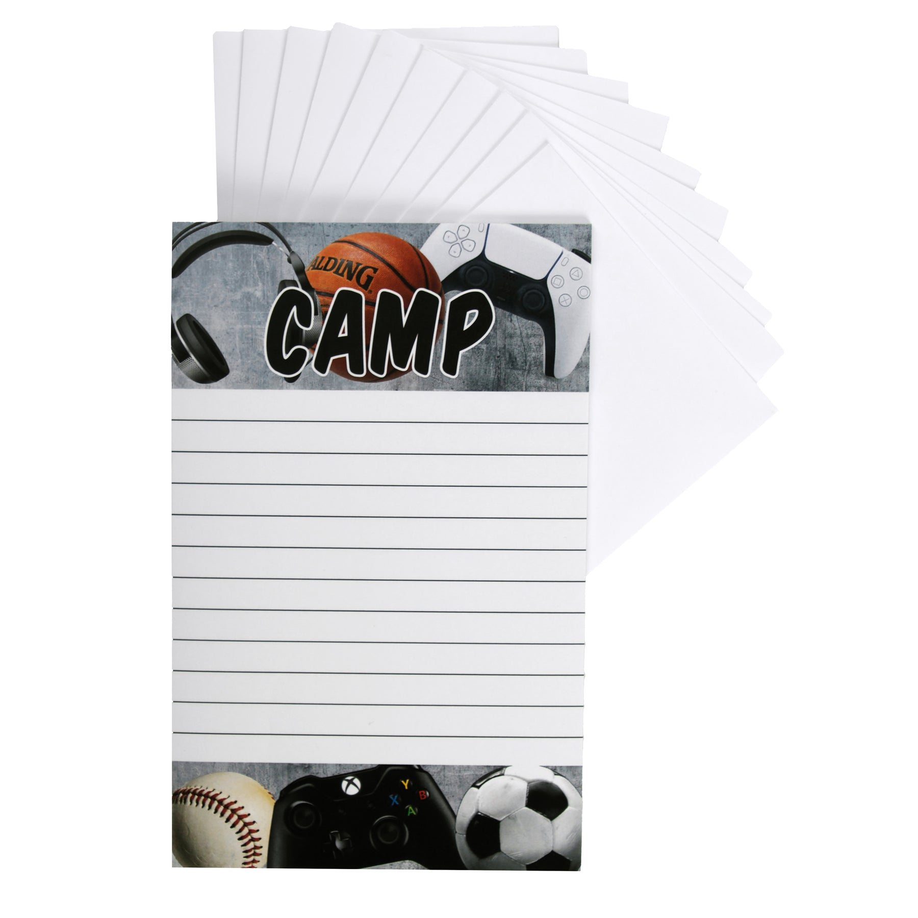 Sporty Gaming Notepad
