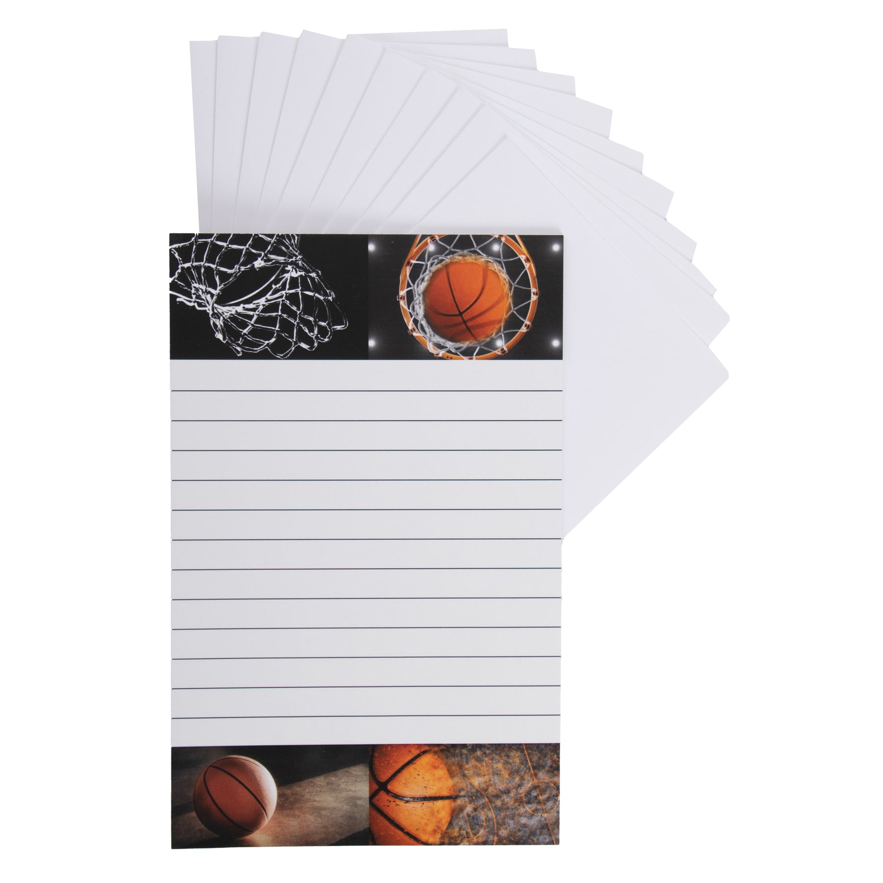 Four Corner Basketball Notepad