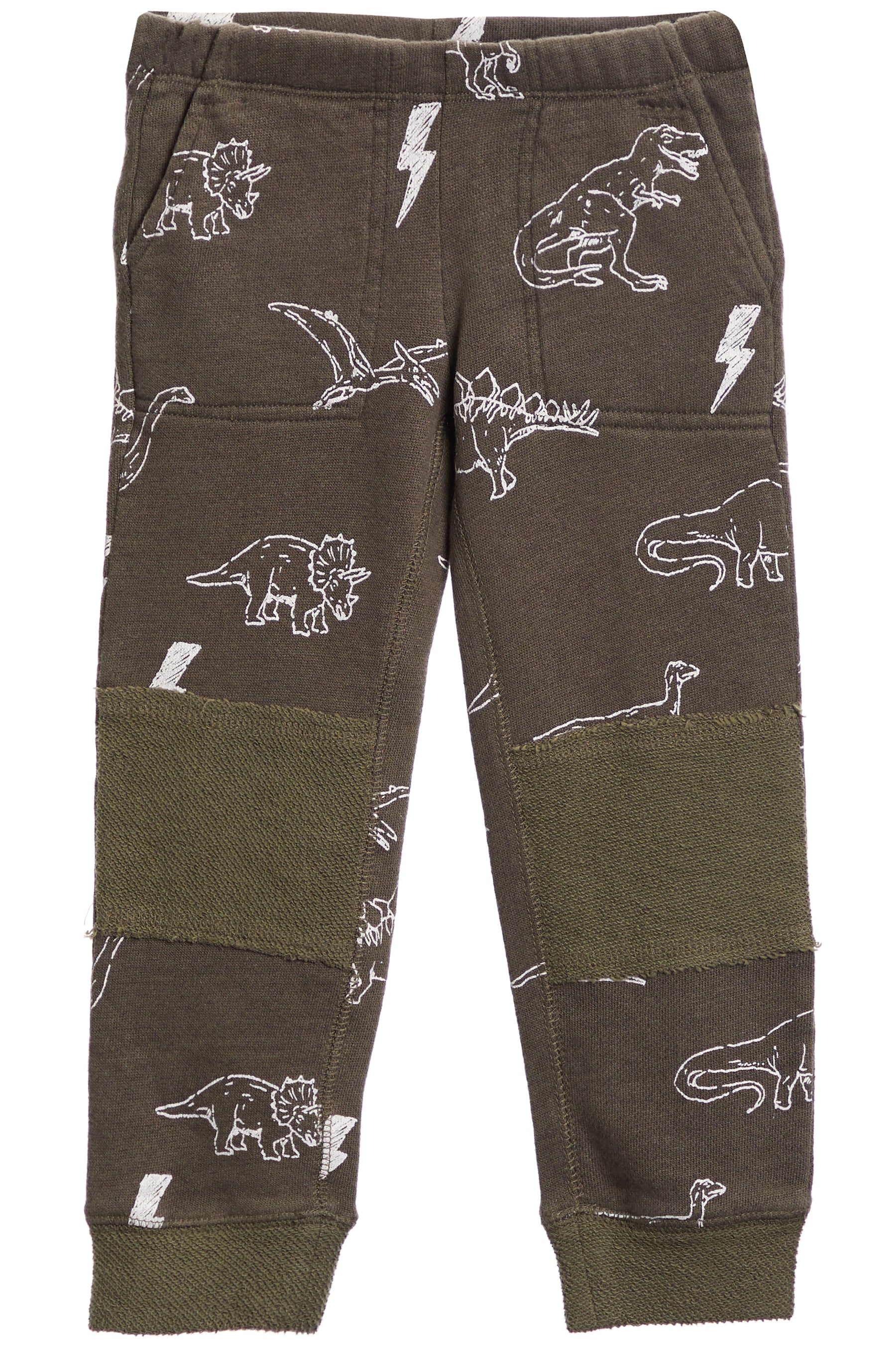 Cozy Knit Dino Sweatpant Safari
