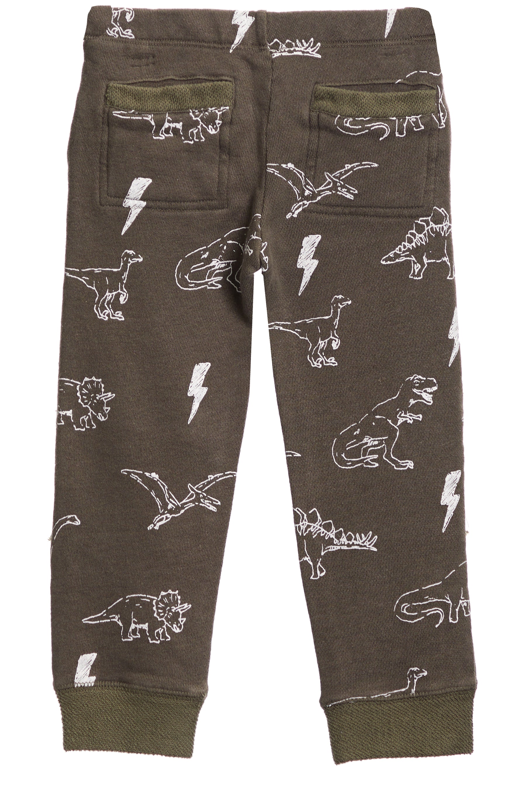 Cozy Knit Dino Sweatpant Safari