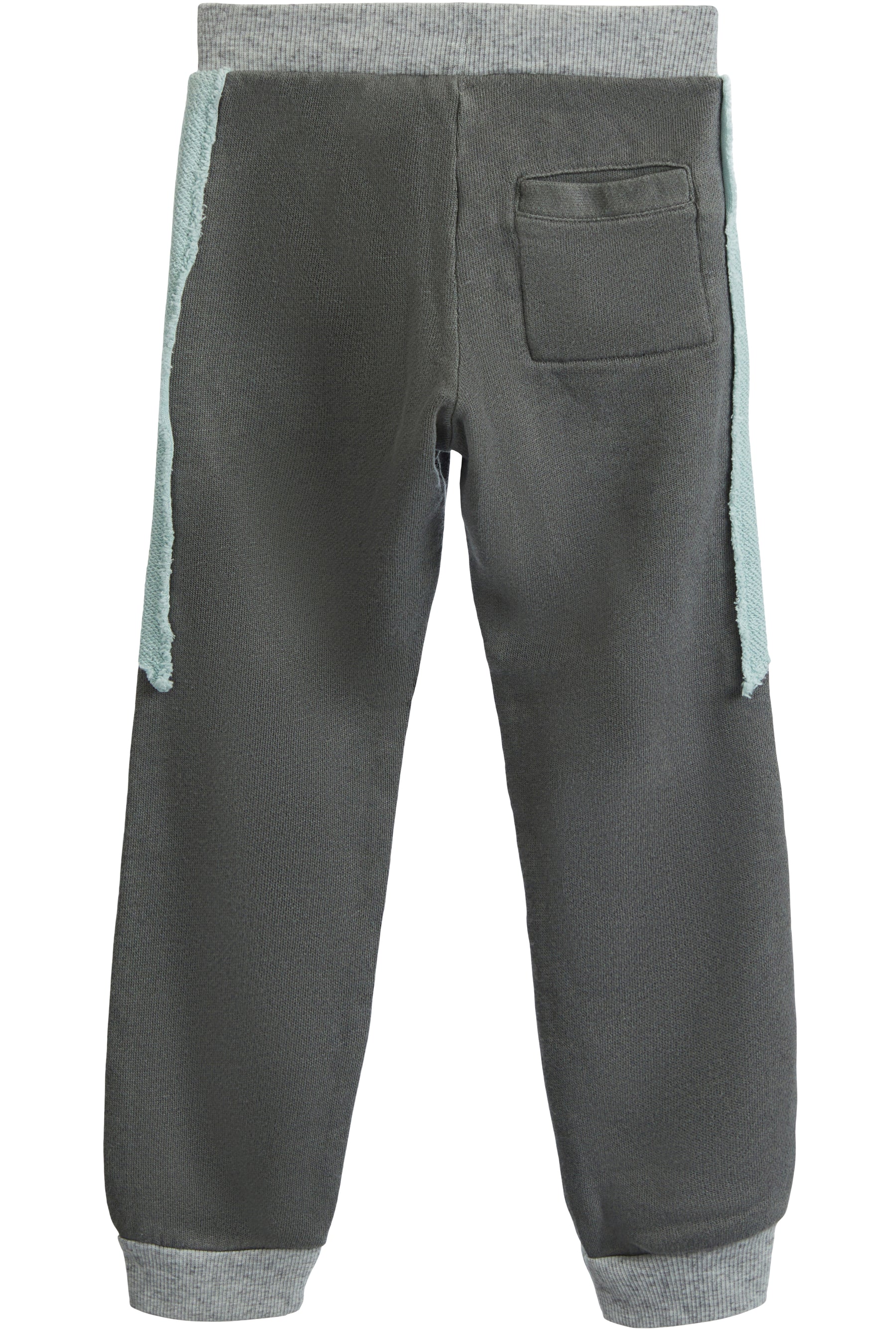 Color Blocked Bolt Joggers Flax Aloe