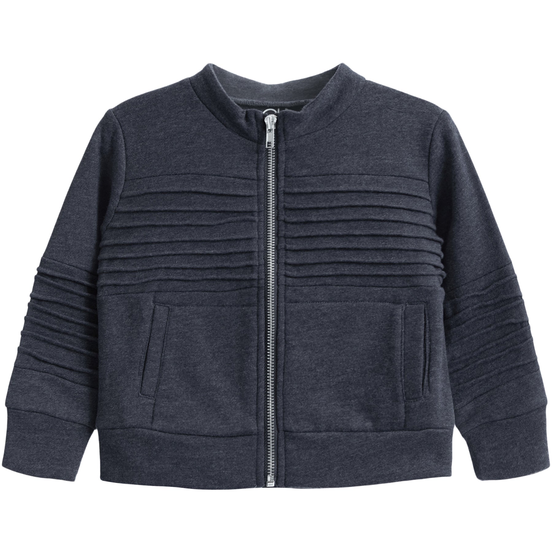 Mock Neck Moto Zip Jacket Avalon