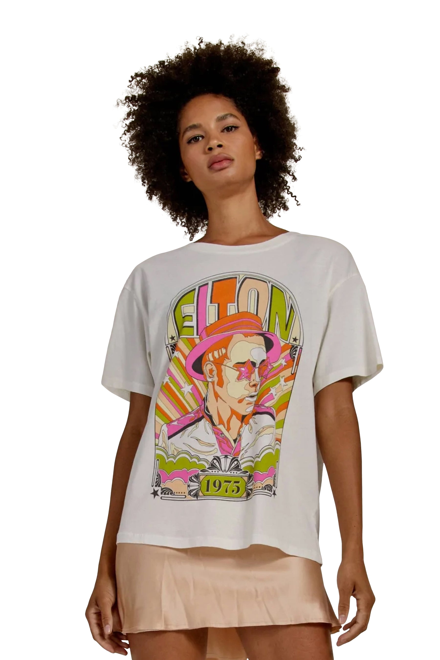 Elton John 1975 Boyfriend Tee