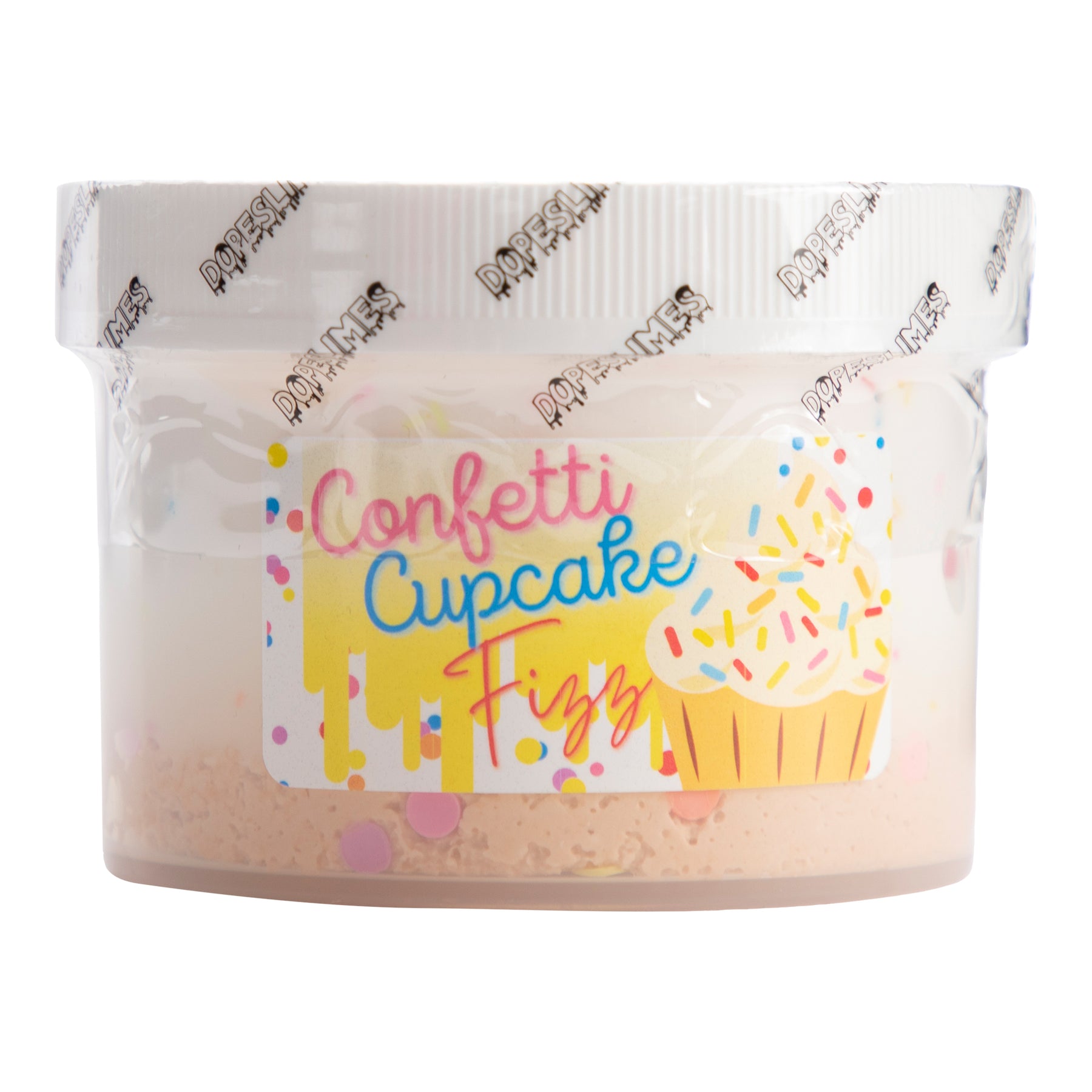 Confetti Cupcake Fizz Slime