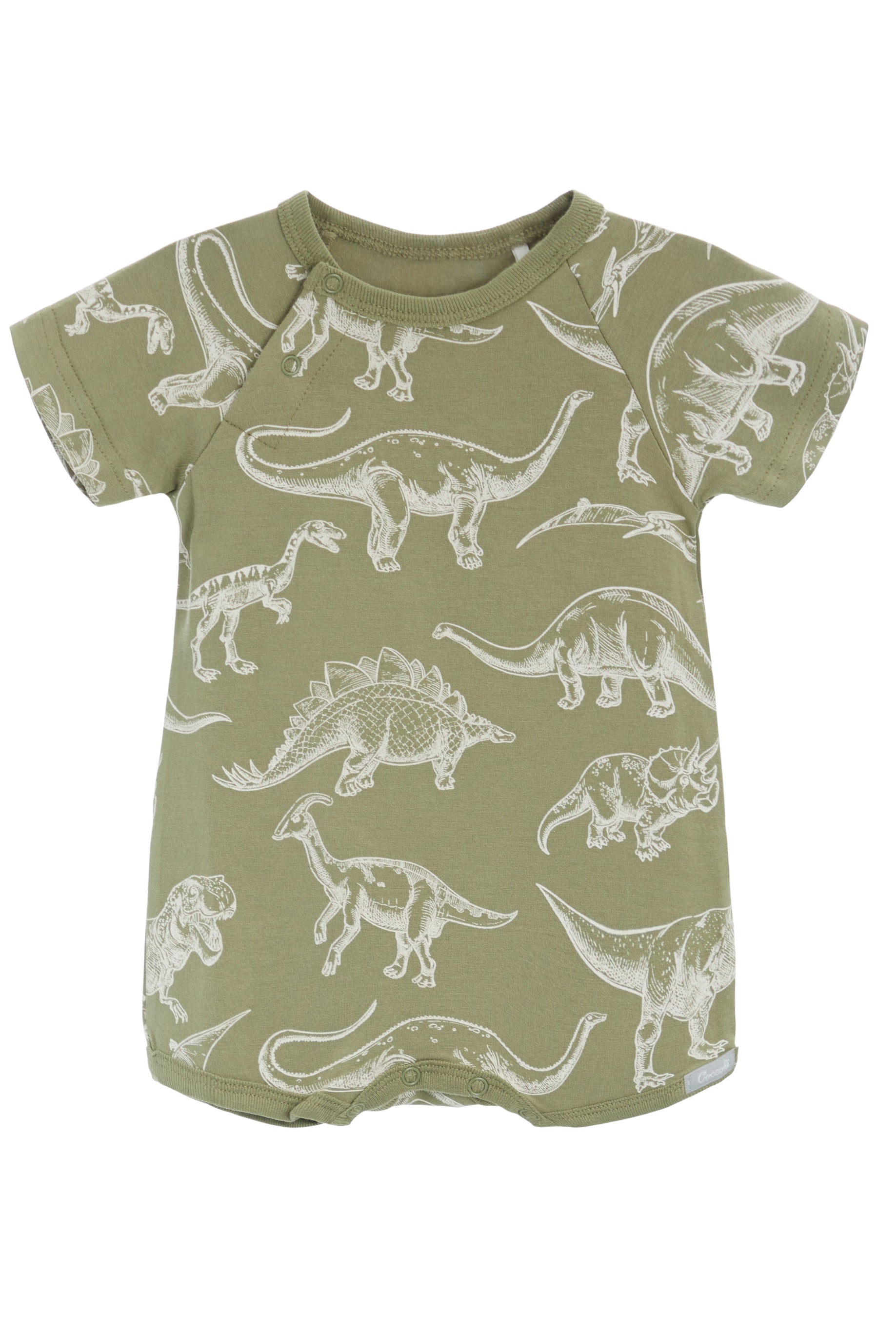 Modal Romper- Dinosaur Print