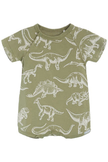 Modal Romper- Dinosaur Print