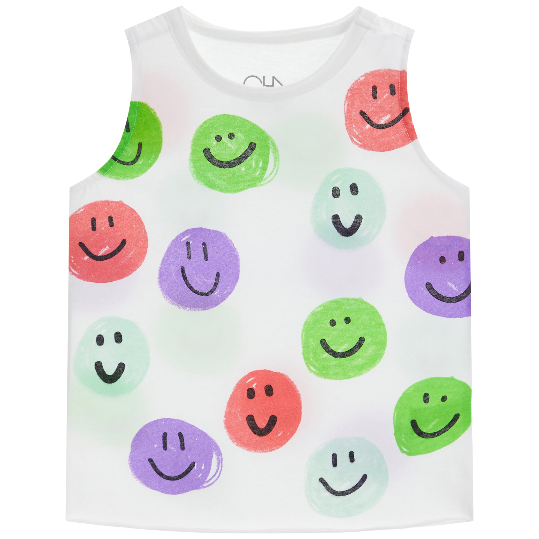 Neon Smiles Vintage Jersey Tank