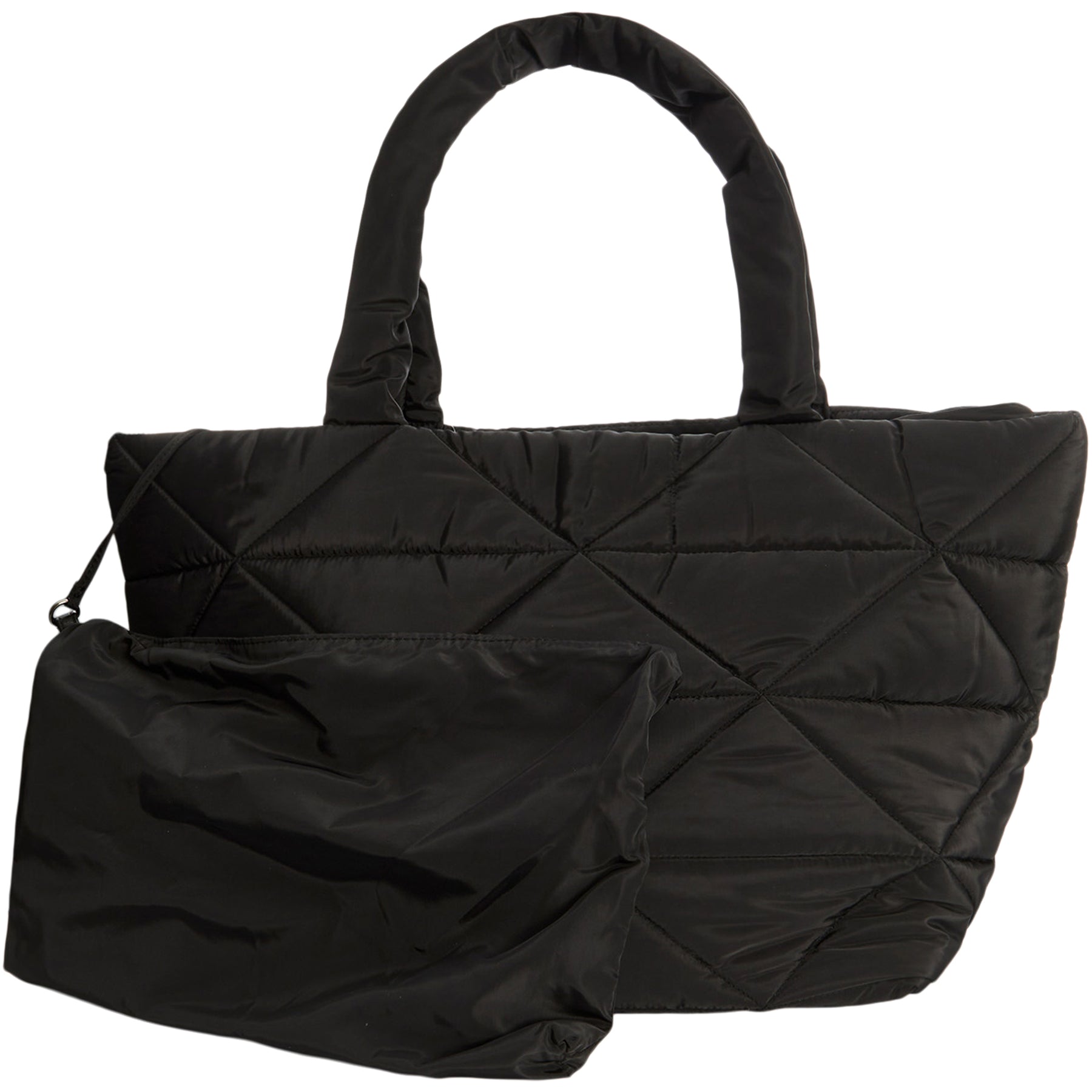 Nylon Puffer Tote