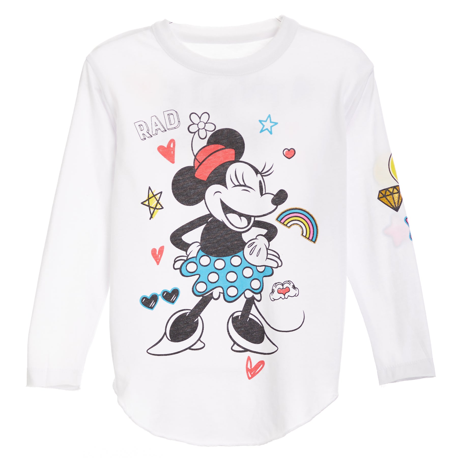 L/S Tee with Minnie Mouse