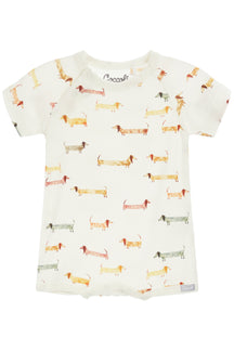 Modal Romper- Dogs